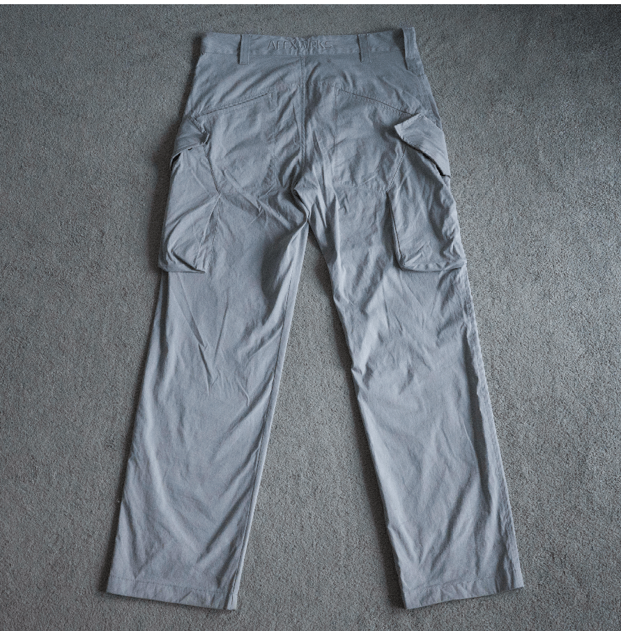 AFFXWRKS Light Grey AFFXWRKS Tapered Fit Cargo Pants Size US 32 / EU 48 - 3 Thumbnail