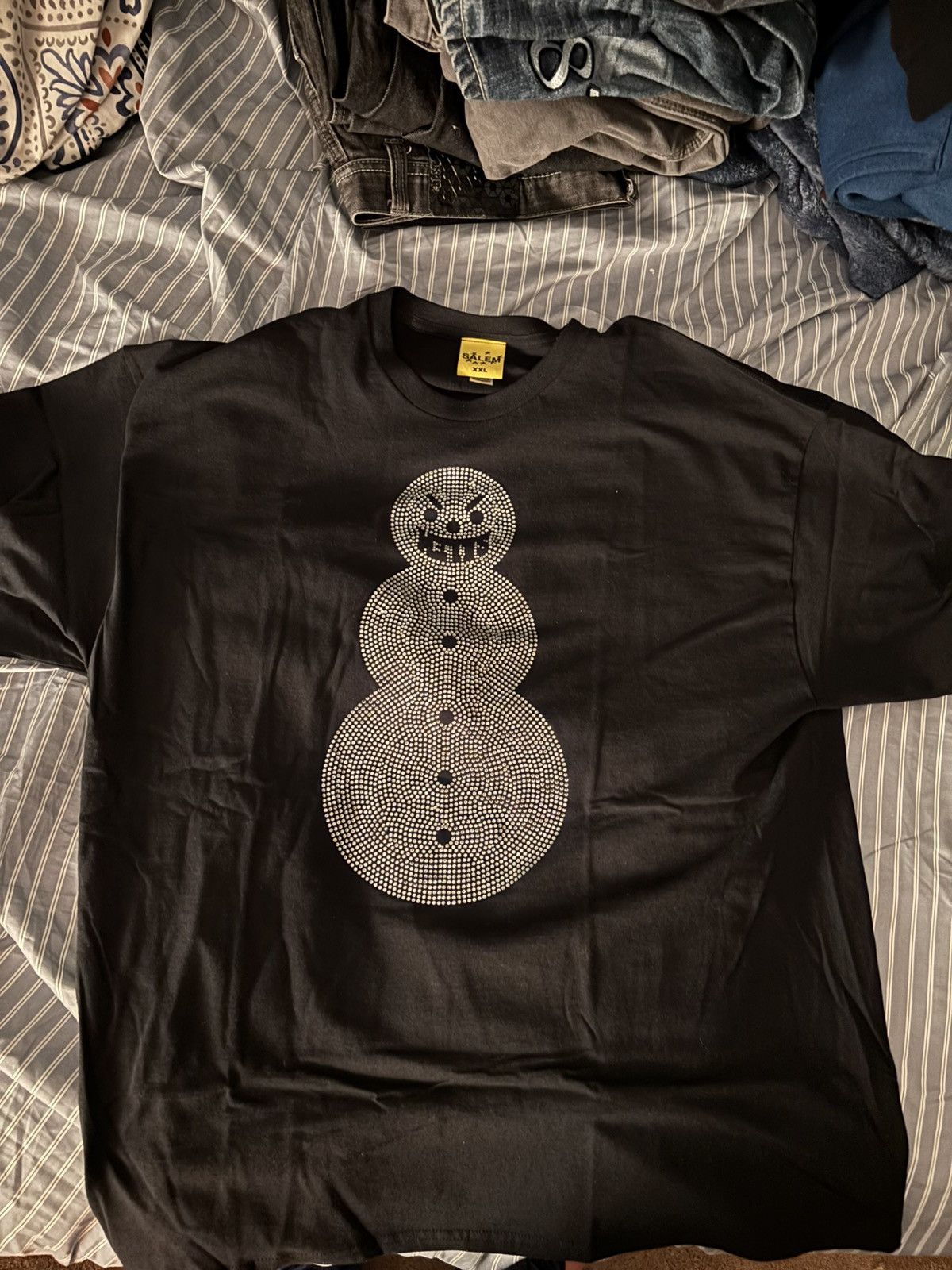 S4LEM S4LEM rhinestone snowman shirt Size US XL / EU 56 / 4 - 1 Thumbnail