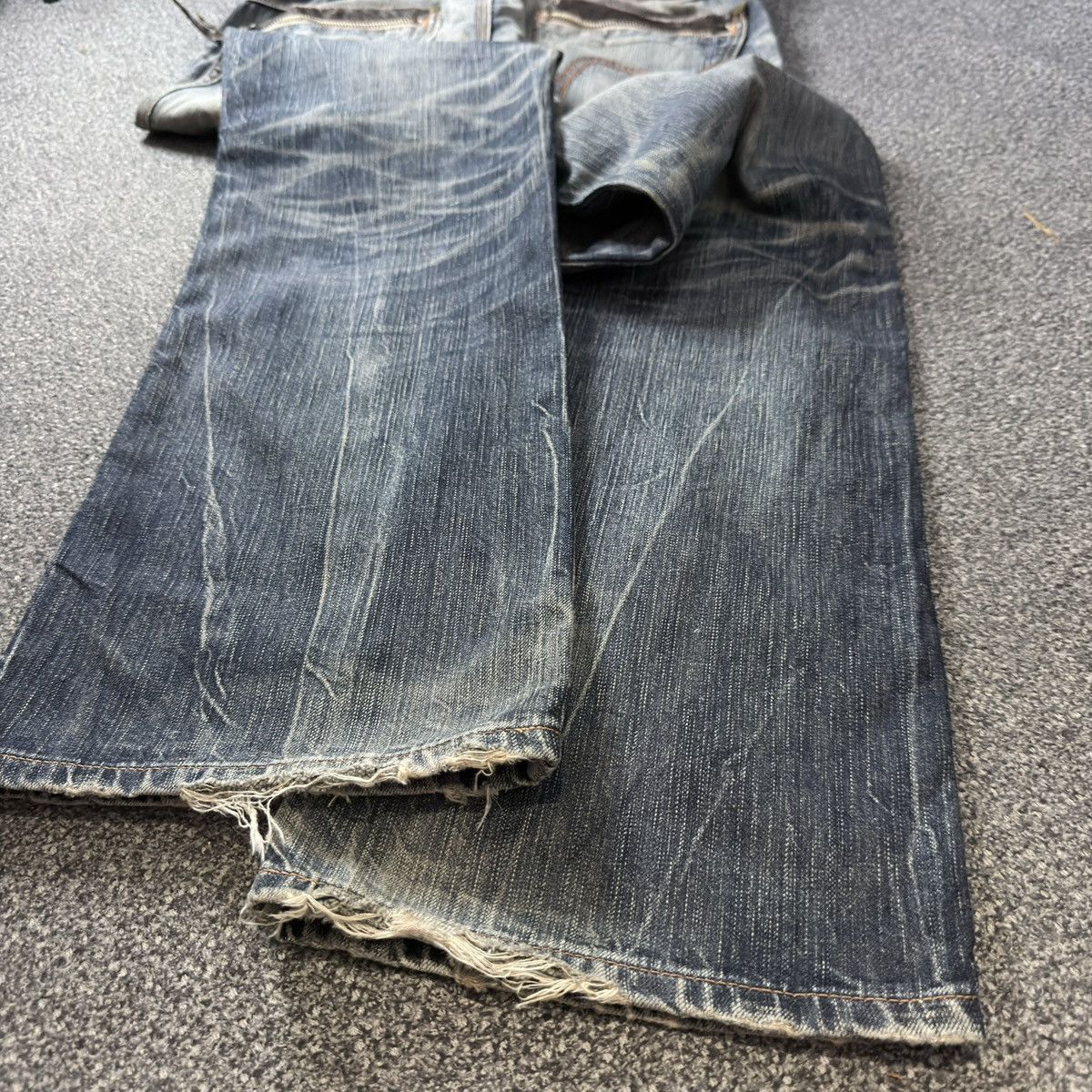 Kapital Insane ‼️ Flared Sick Japanese Edwin 503 Clawmark denim Size US 34 / EU 50 - 11 Thumbnail