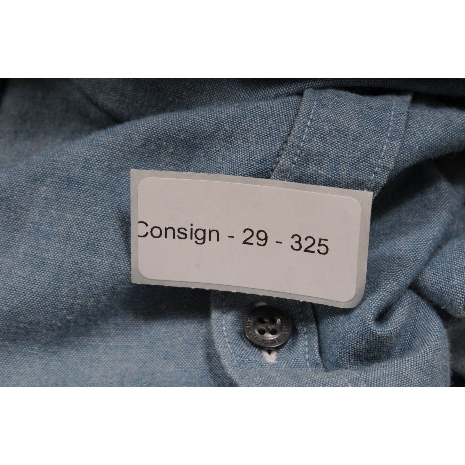 Burberry Burberry Brit Denim Button Down Shirt Blue Jean Size US M / EU 48-50 / 2 - 9 Thumbnail