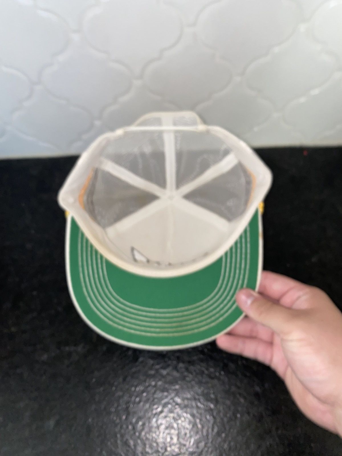 NASCAR Vintage 80s Levi Garrett racing trucker hat Size ONE SIZE - 3 Thumbnail