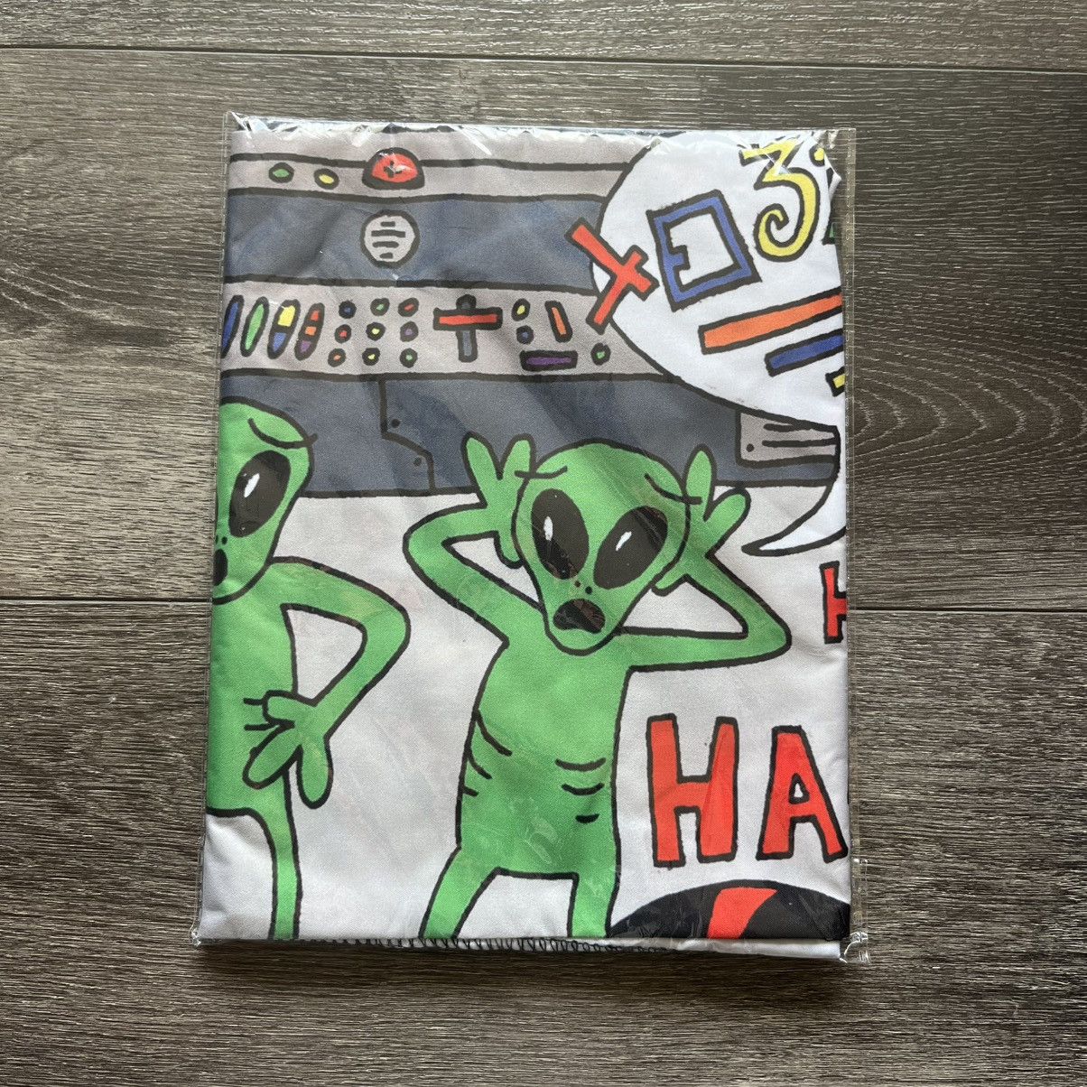 Plague Boulevard × Rap Tees New Lil Darkie Small Dark One Kill All Aliens Tapestry Rare Size ONE SIZE - 2 Thumbnail