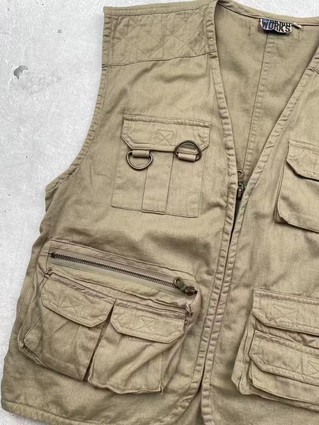 Japanese Brand × Vintage Vintage Bondage Multi Pocket Vest Size US S / EU 44-46 / 1 - 4 Thumbnail