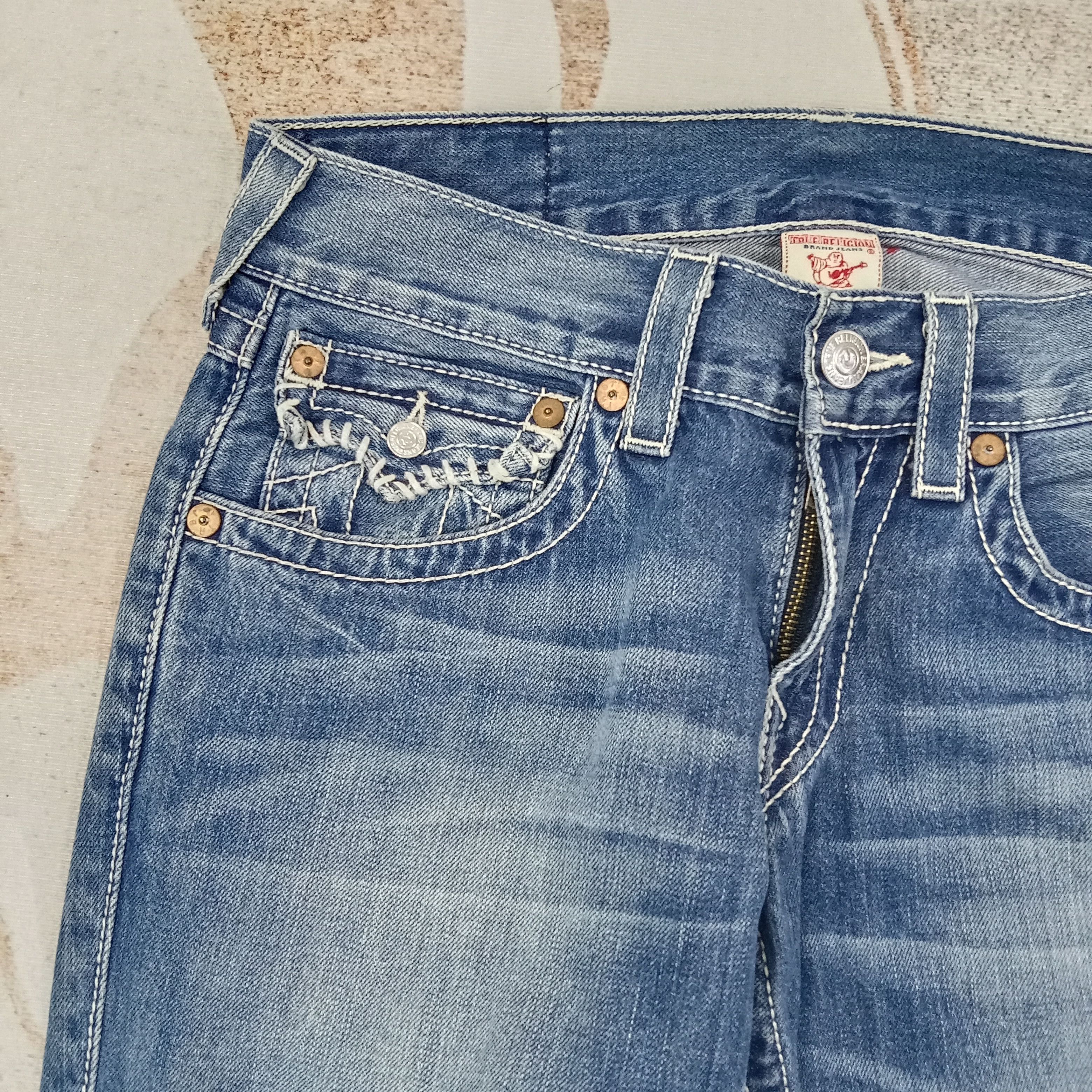 True Religion True Religion USA Bootcut Denim Jeans C258N23 Size US 33 - 7 Thumbnail