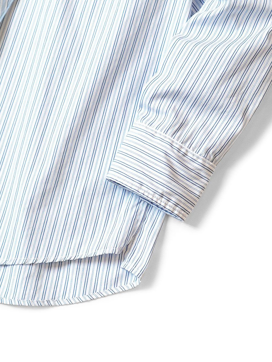 Kapital Kapital Cotton Striped Bow Tie Shirt Size US L / EU 52-54 / 3 - 5 Thumbnail
