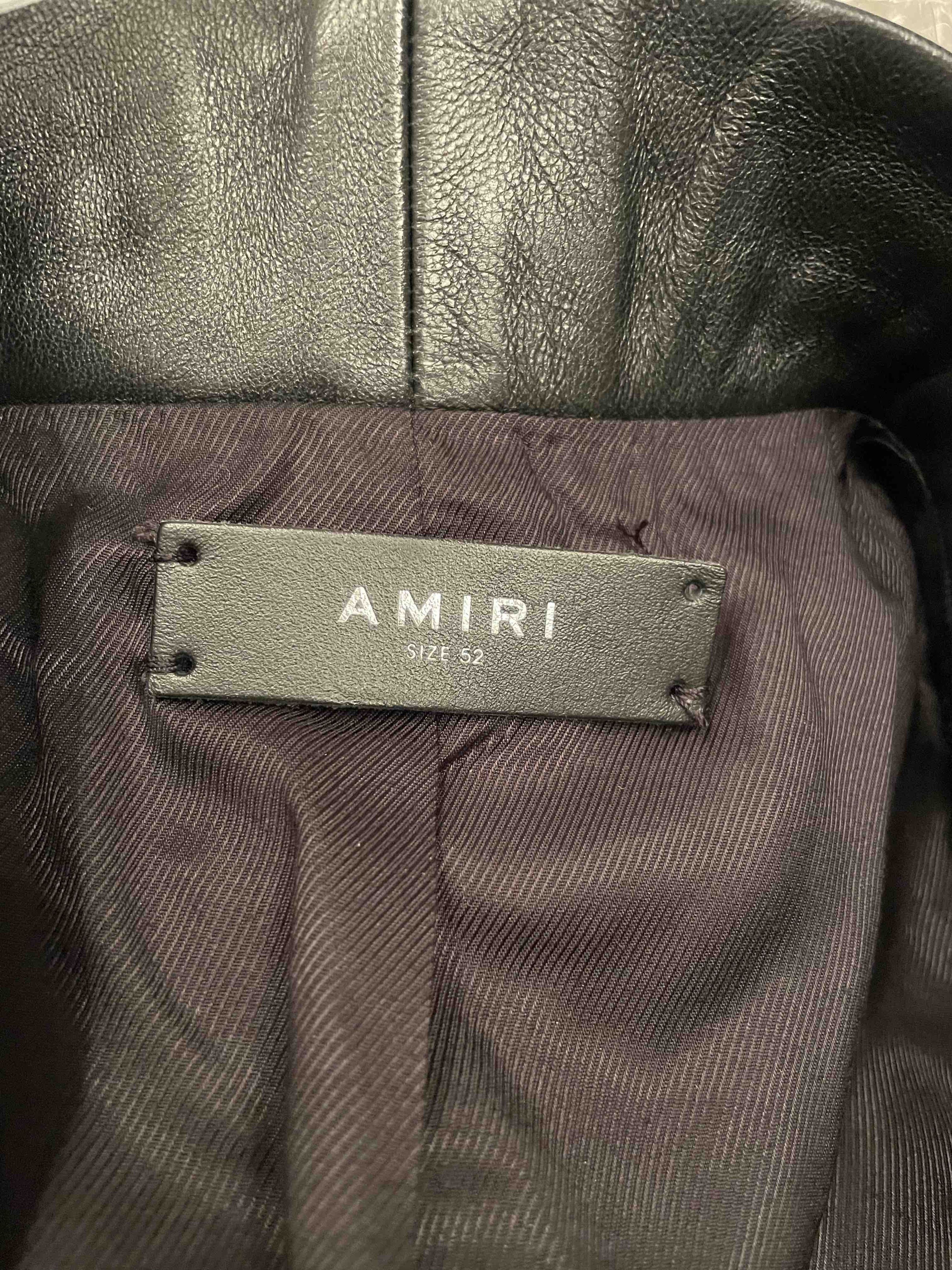 Amiri Single-Breasted Wool Blazer Size 52R - 9 Thumbnail