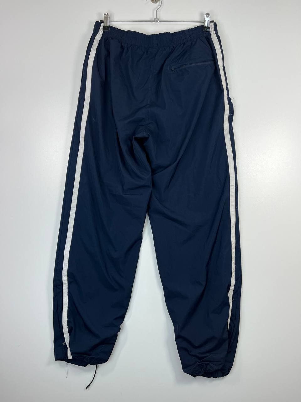 Nike Nike Vintage Track Pants Navy Blue Elastic Waist Size M Size US 40 / EU 56 - 9 Thumbnail