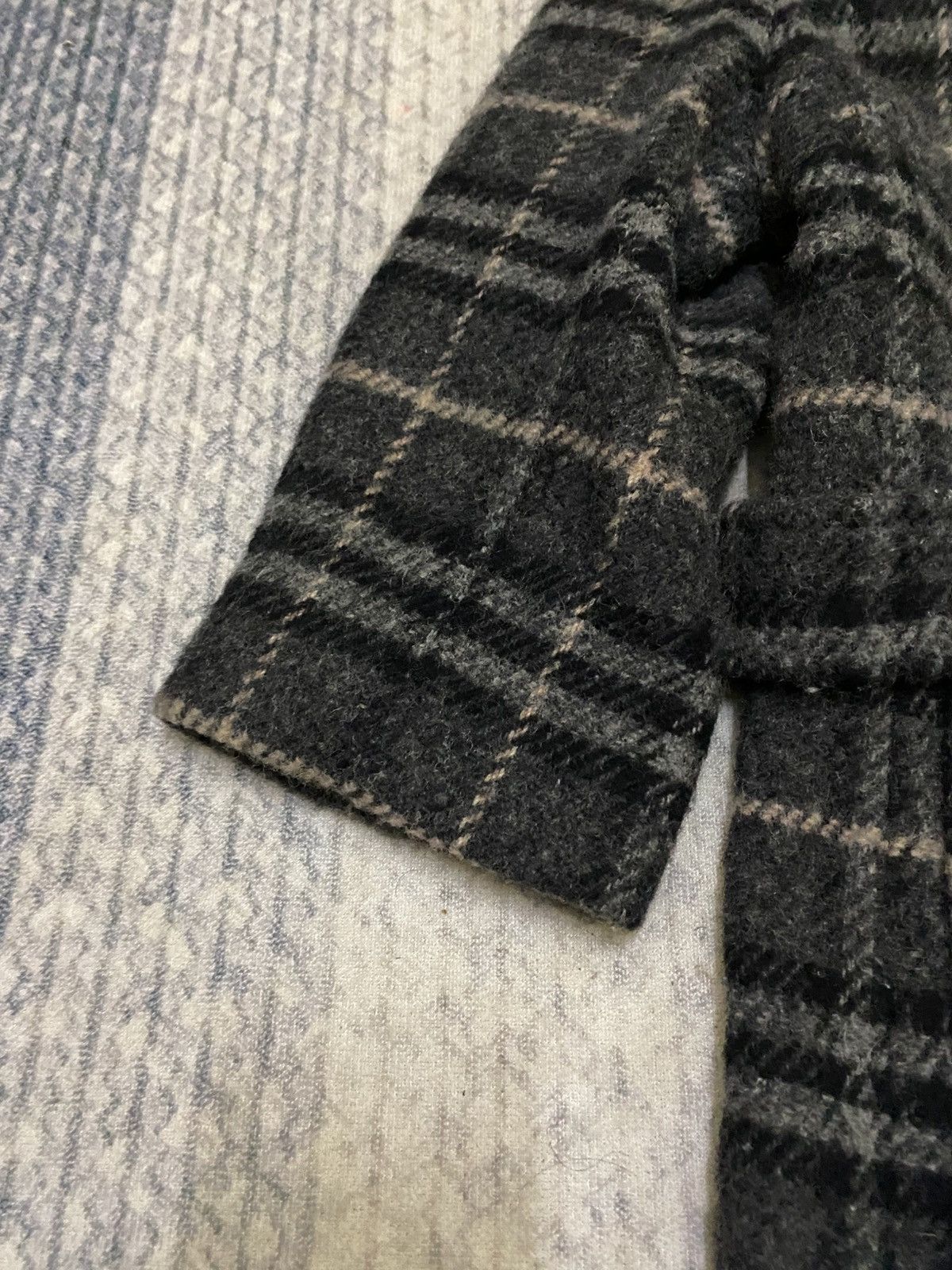 Burberry BURBERRY LONDON WOOL PLAID BELTED COAT Size M / US 6-8 / IT 42-44 - 7 Thumbnail