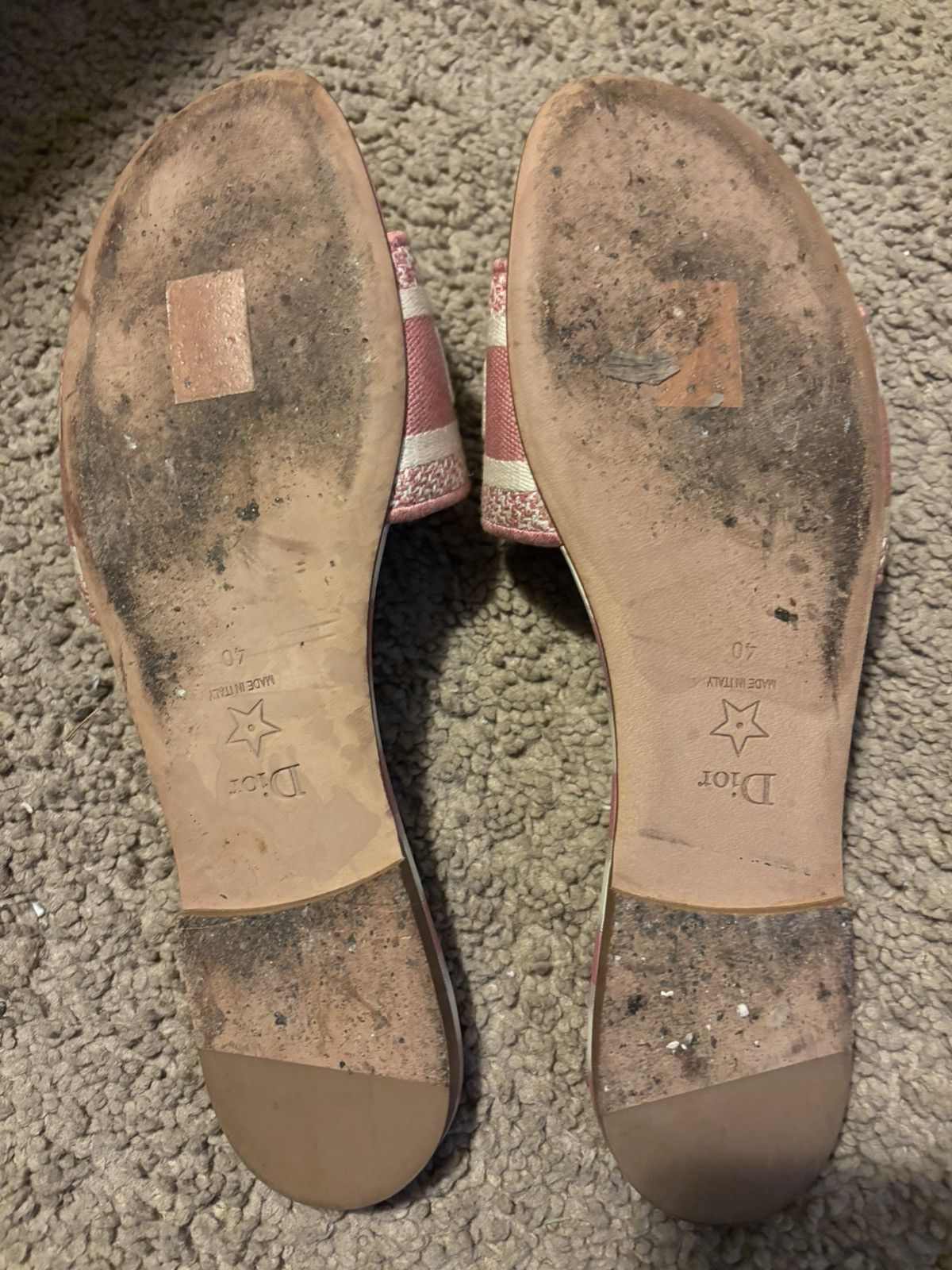 Christian Dior Monsieur Dior slides Size US 7 / IT 37 - 3 Thumbnail