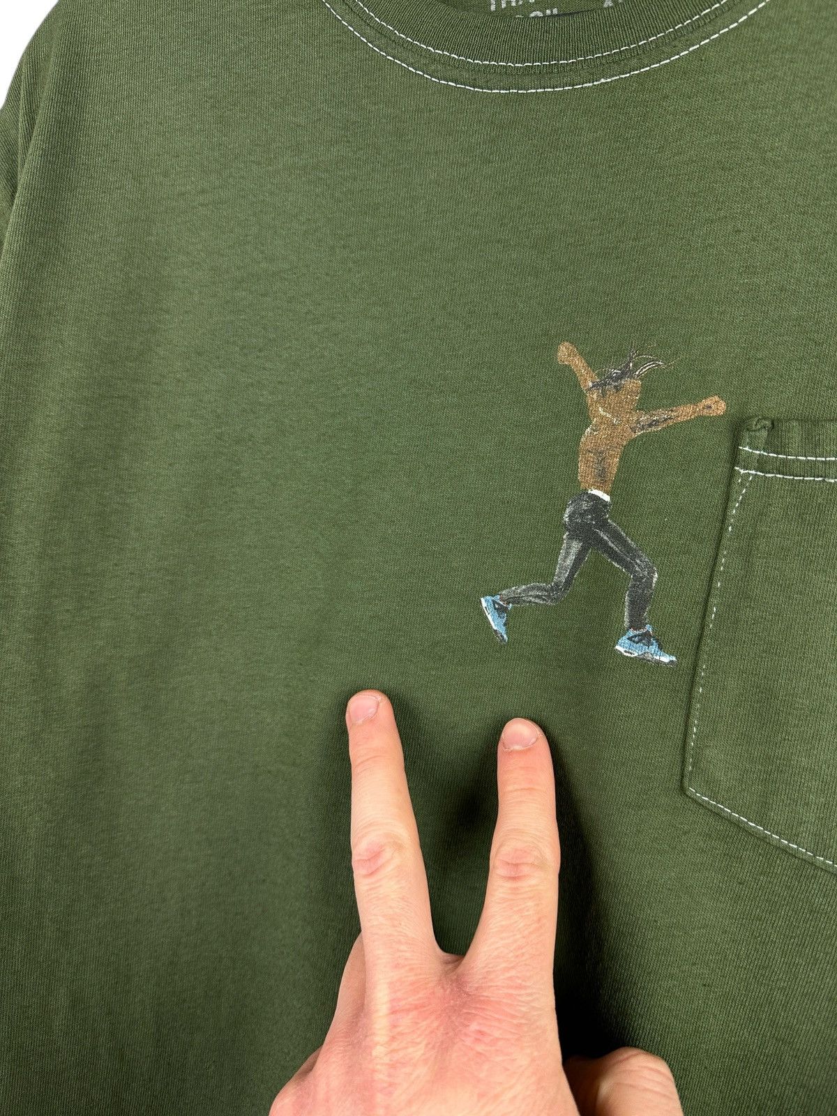 Travis Scott × Virgil Abloh Travis Scott Virgil Abloh By A Thread T-Shirt “Astroworld” Size US M / EU 48-50 / 2 - 16 Thumbnail