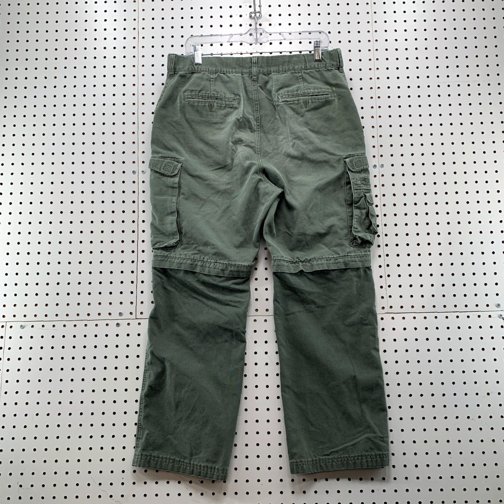 Vintage BSA Boys Scout America Convertible Cargo Pants Mens 32x29 Green Utility Shirt Size US 32 / EU 48 - 7 Thumbnail