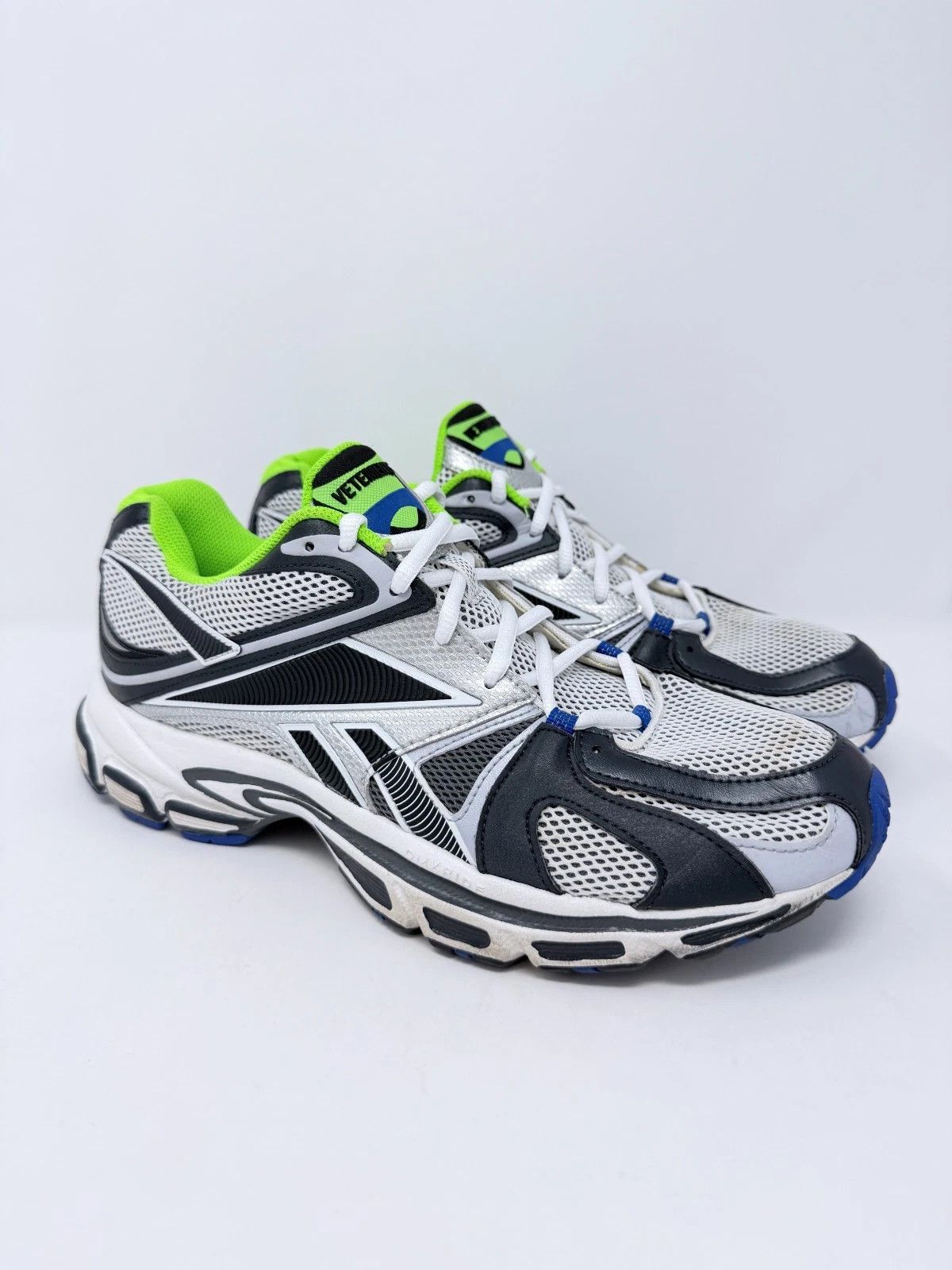 Reebok × Vetements Vetements Reebok Spike Runner 200 White Blue Yellow Size US 9 / EU 42 - 1 Thumbnail