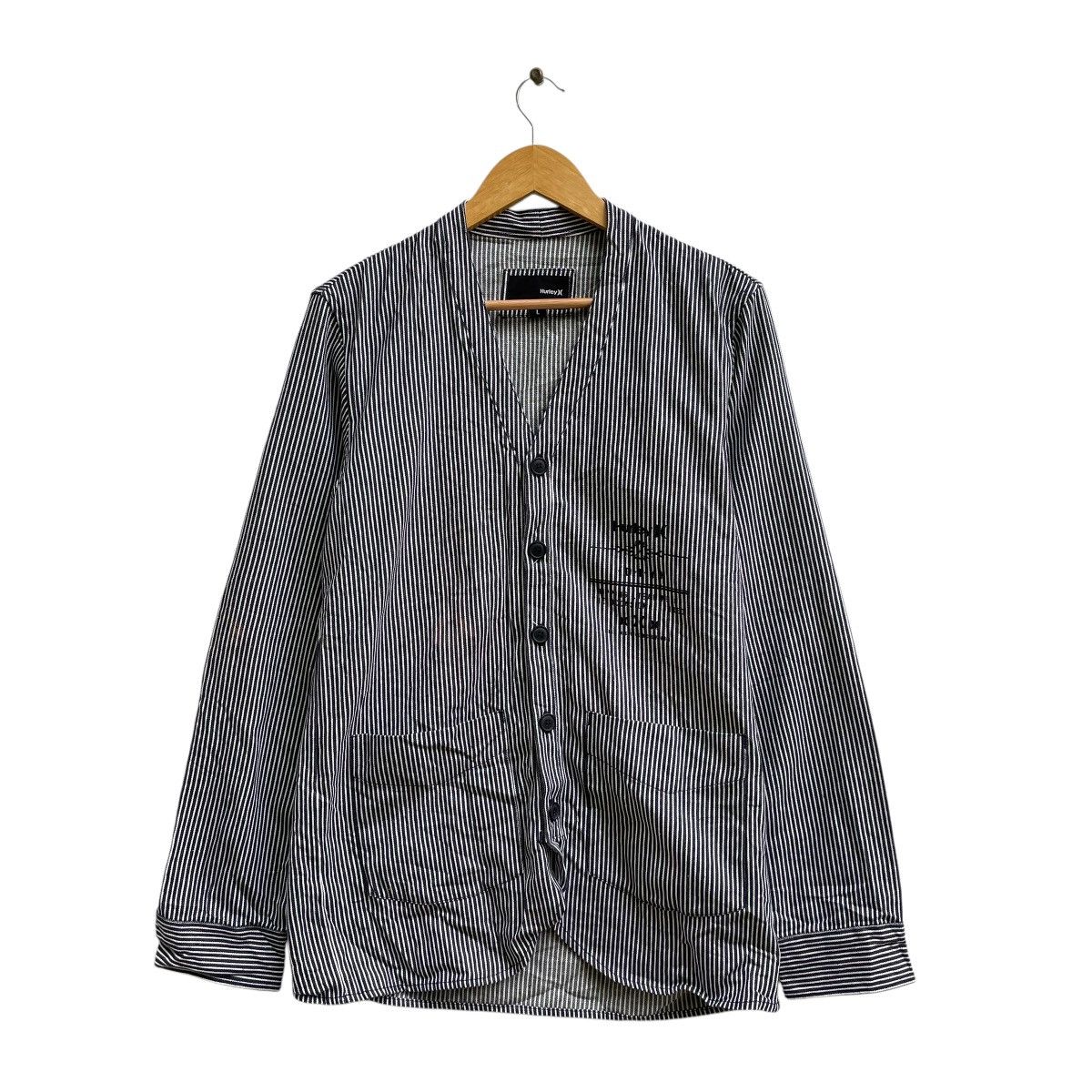 Hurley 💥Hurley Hikory Stripe Jacket Size US M / EU 48-50 / 2 - 2 Thumbnail
