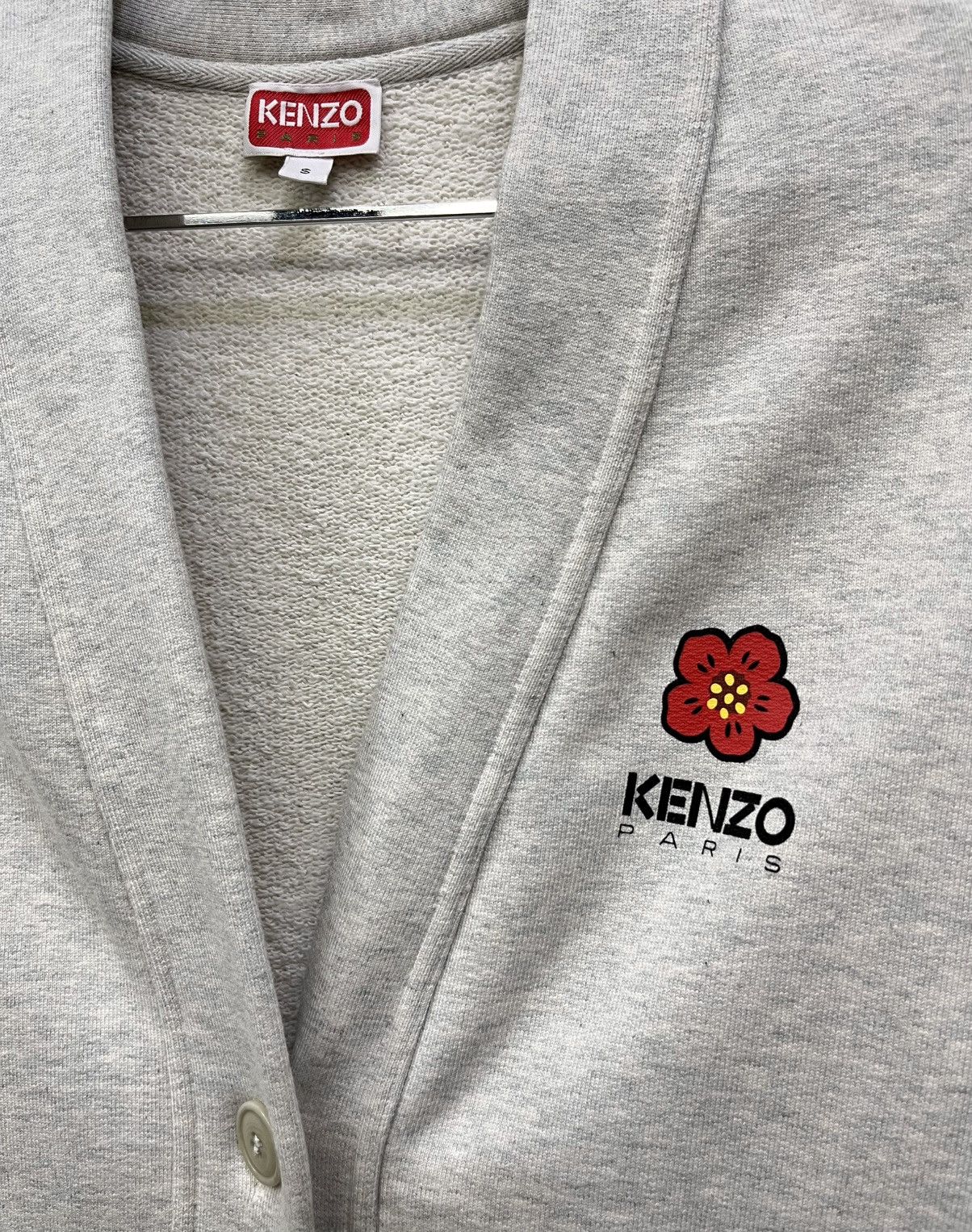 Kenzo KENZO Nigo Boke Flower Oversized Longline Cardigan Size S / US 4 / IT 40 - 4 Thumbnail