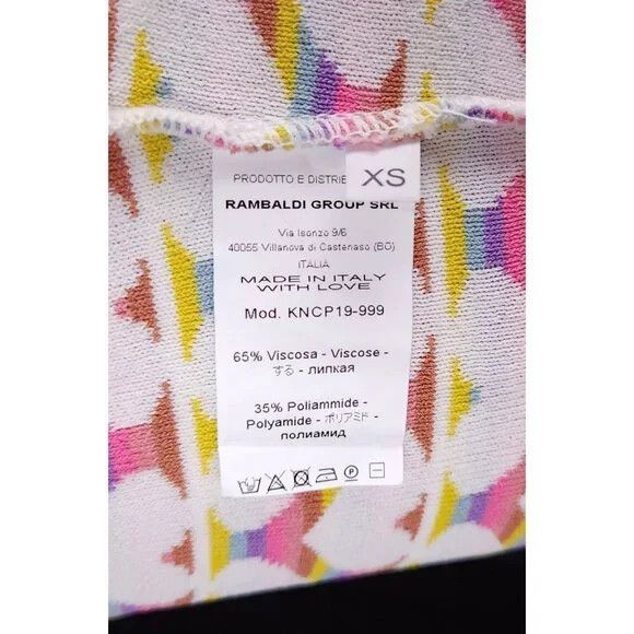 SSENSE Marco Rambaldi Viscose Bra Top Size XS Womens Multicolor SS Size XS / US 0-2 / IT 36-38 - 11 Thumbnail