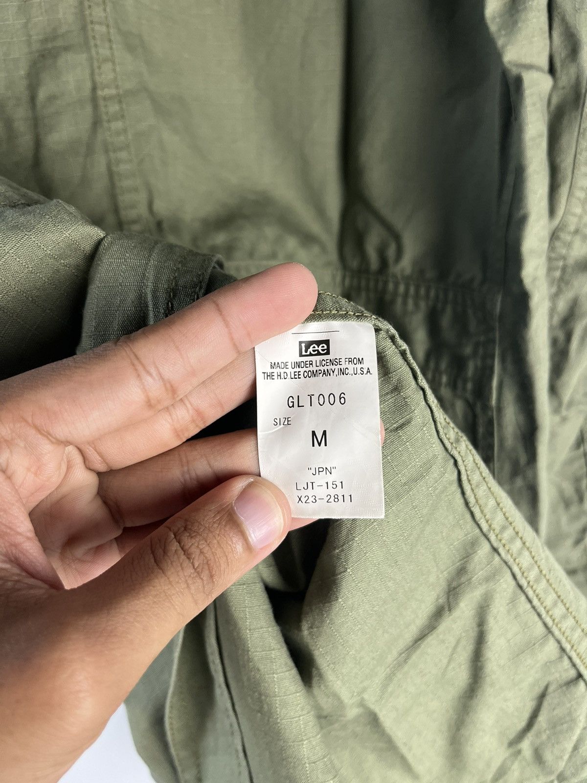 Lee × Vintage Lee Union Made Parka Green Army Size US M / EU 48-50 / 2 - 9 Thumbnail