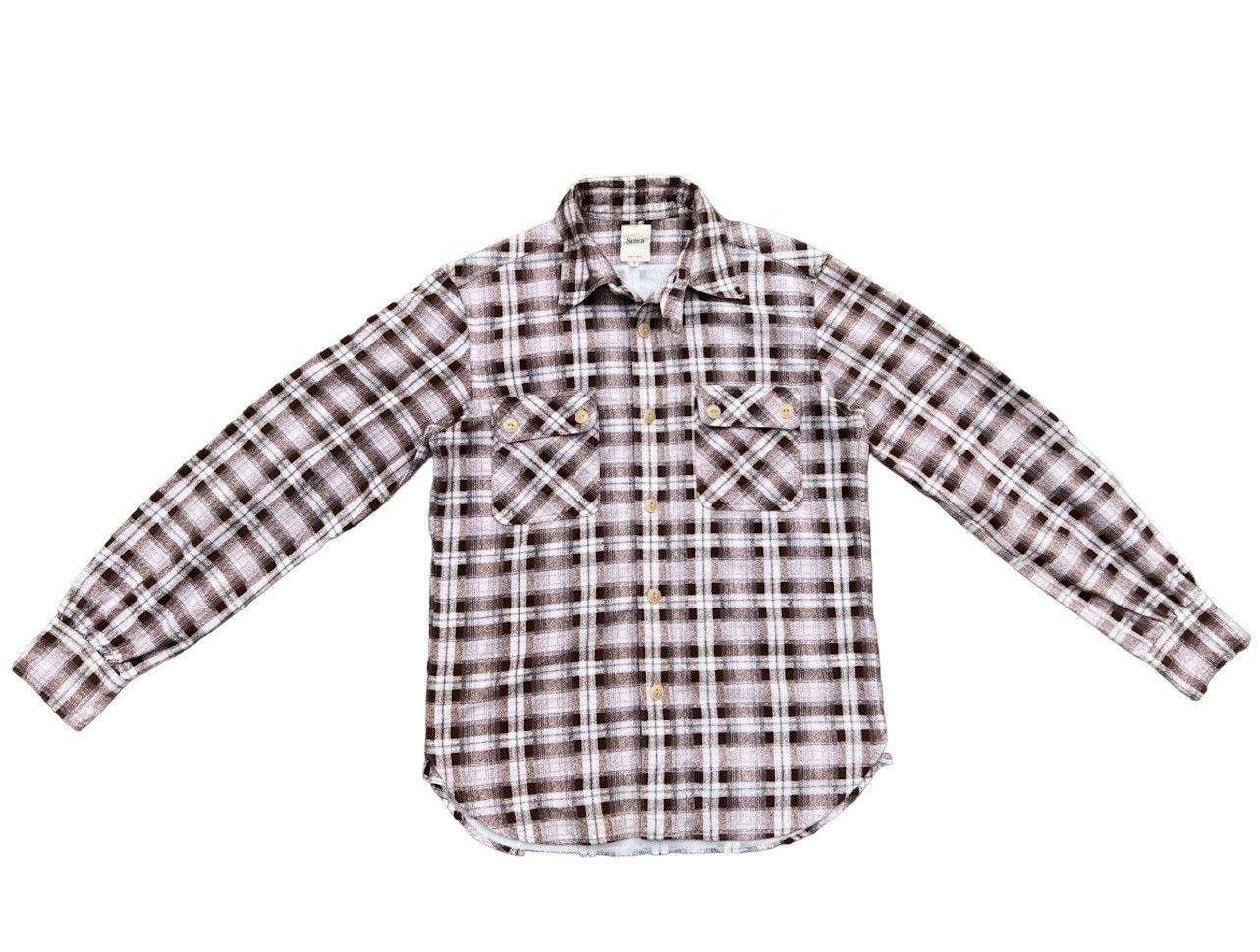 Sanca Japan Double Pocket Flannel Work Shirt