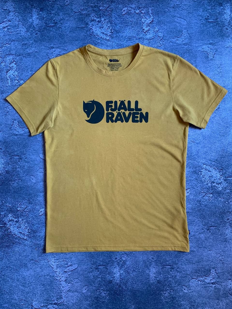 Fjallraven Fjällräven T-Shirt Yellow Logo Tee Men’s Cotton Size US M / EU 48-50 / 2 - 1 Thumbnail