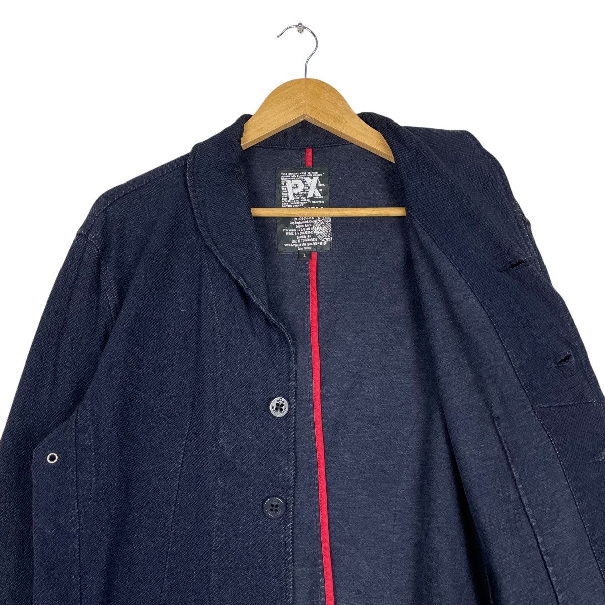 Avirex 💥AVIREX USN CHORE BUTTON SHAWL COLLAR Size US M / EU 48-50 / 2 - 10 Thumbnail