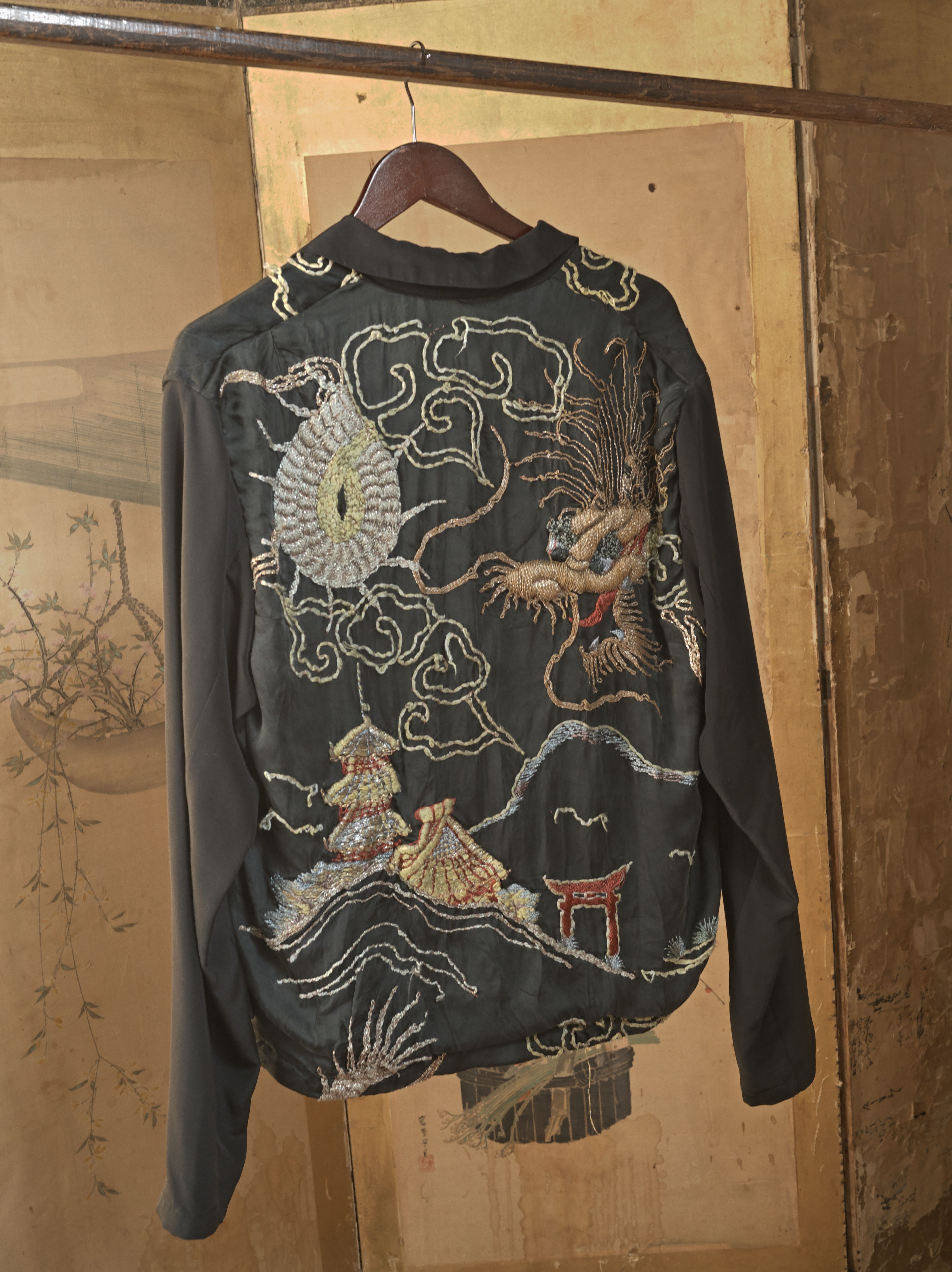 By Walid バイワリッド アンティークシルクCLASSIC JACKET