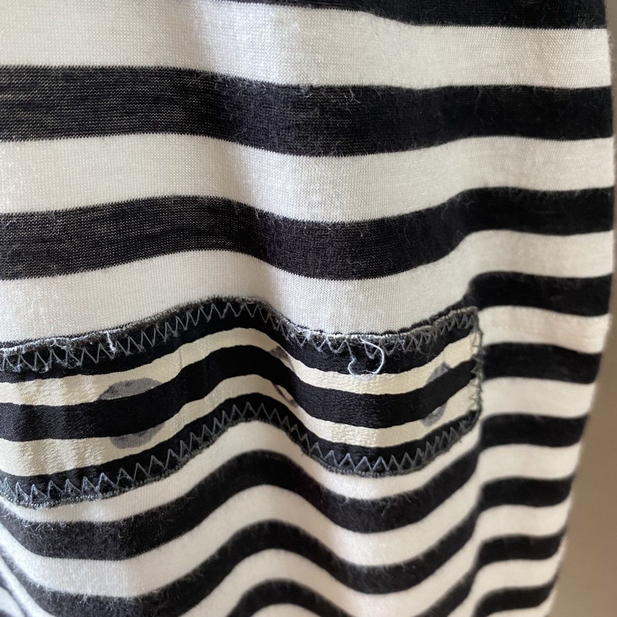 Tsumori Chisato Tsumori Chisato Striped Casual Dress with Contrast Pocket Size XS / US 0-2 / IT 36-38 - 24 Thumbnail