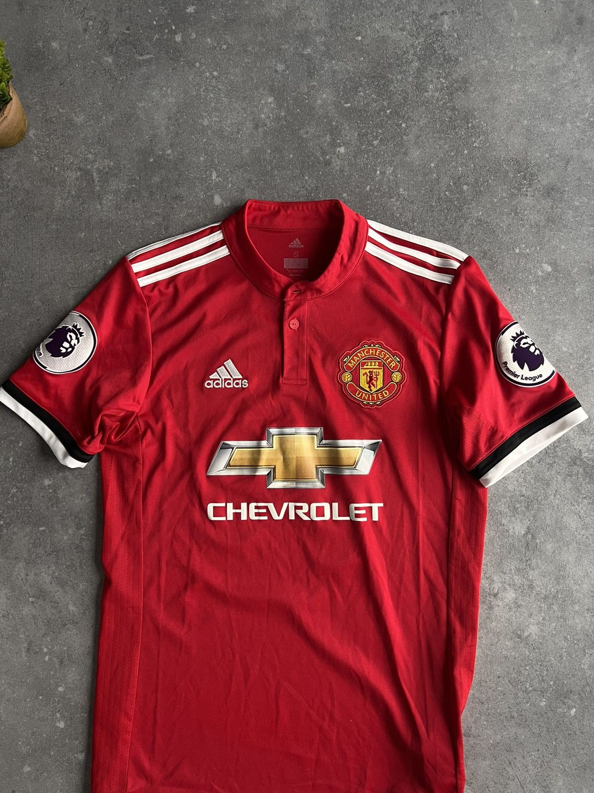 Adidas × Vintage Adidas Manchester United Lingard 14 Football Soccer FC y2k Size US S / EU 44-46 / 1 - 8 Thumbnail