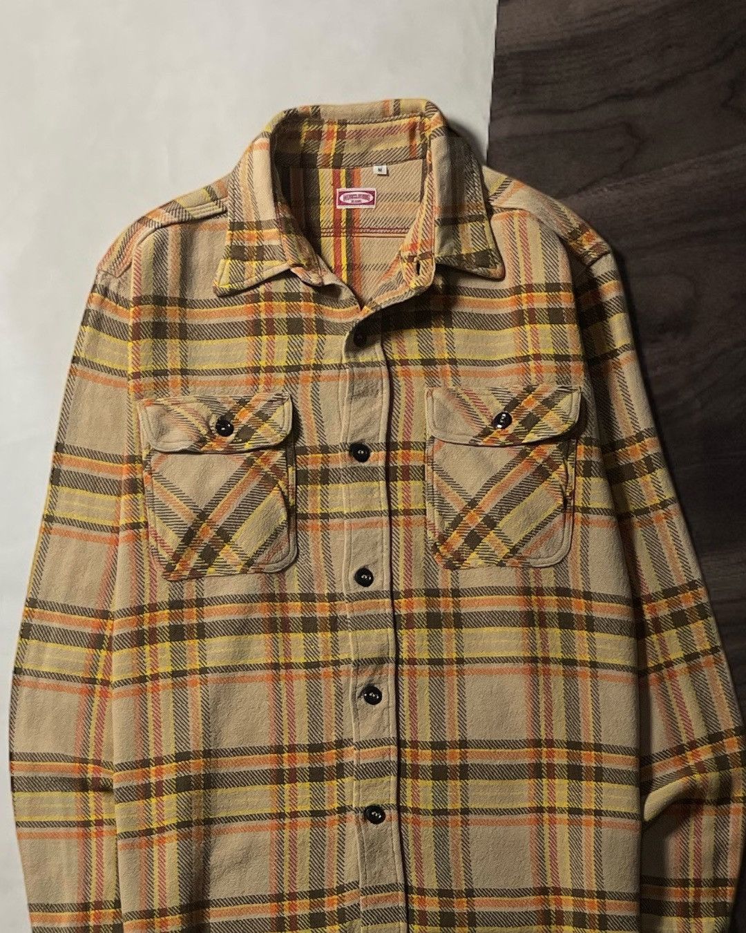 Beams Japan Heavy Flannel Shirt Double Pocket BEAMSWORK JAPAN Size M Size US M / EU 48-50 / 2 - 2 Thumbnail