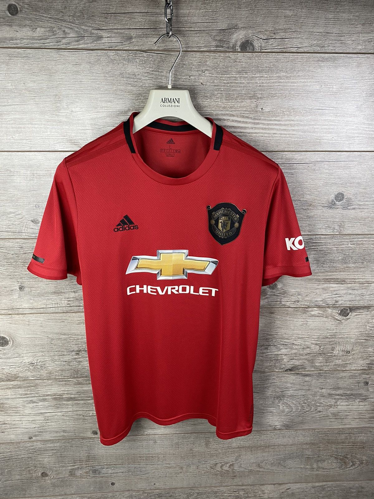 Adidas T-shirt Adidas Manchecter United Size L Size US L / EU 52-54 / 3 - 2 Thumbnail