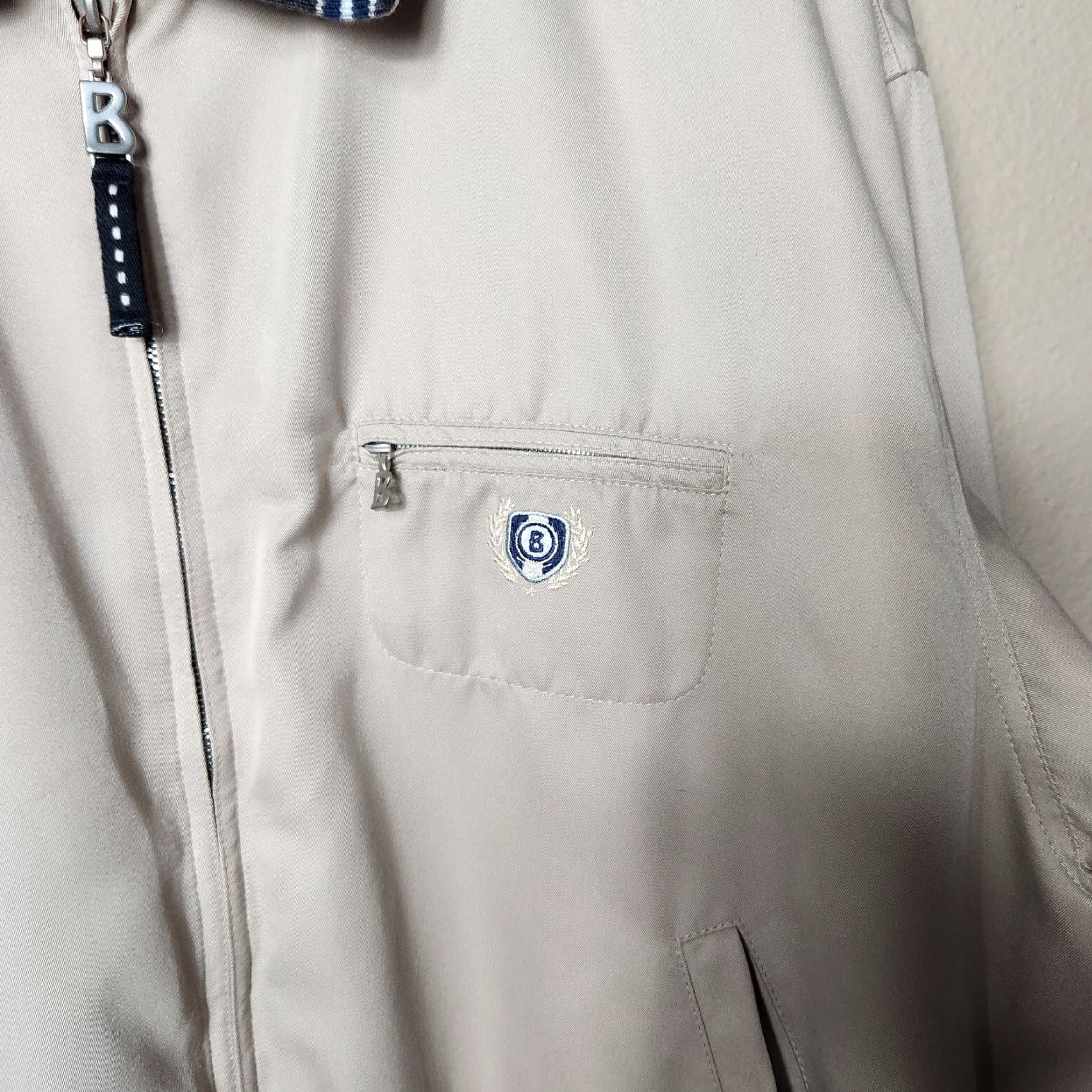 Bogner Bogner Mens Bomber Jacket-Size XL Khaki Size US XL / EU 56 / 4 - 4 Thumbnail