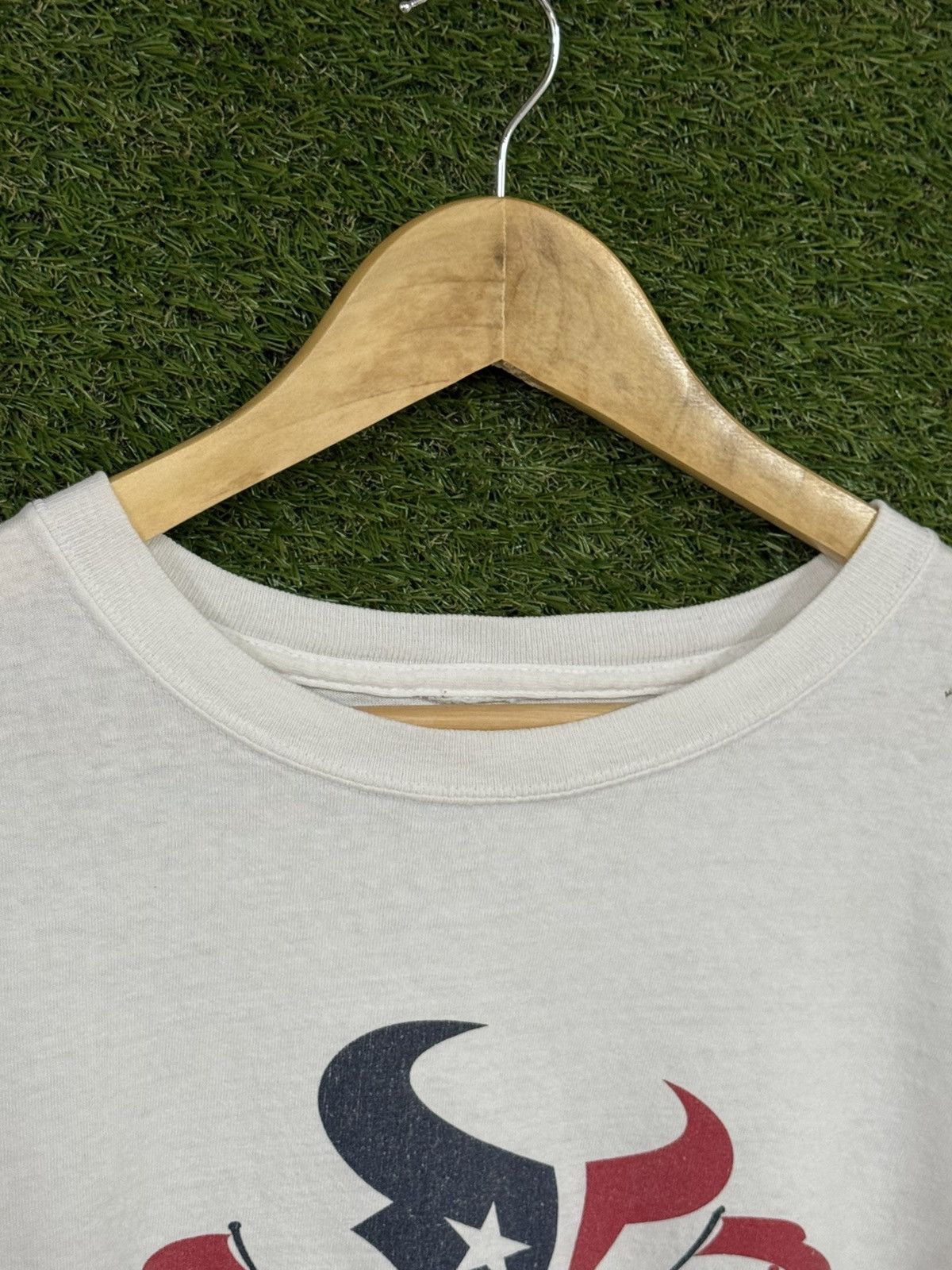 Adidas Vintage Distressed Houston Texans NFL Football Logo Tee XL Size US XL / EU 56 / 4 - 4 Thumbnail