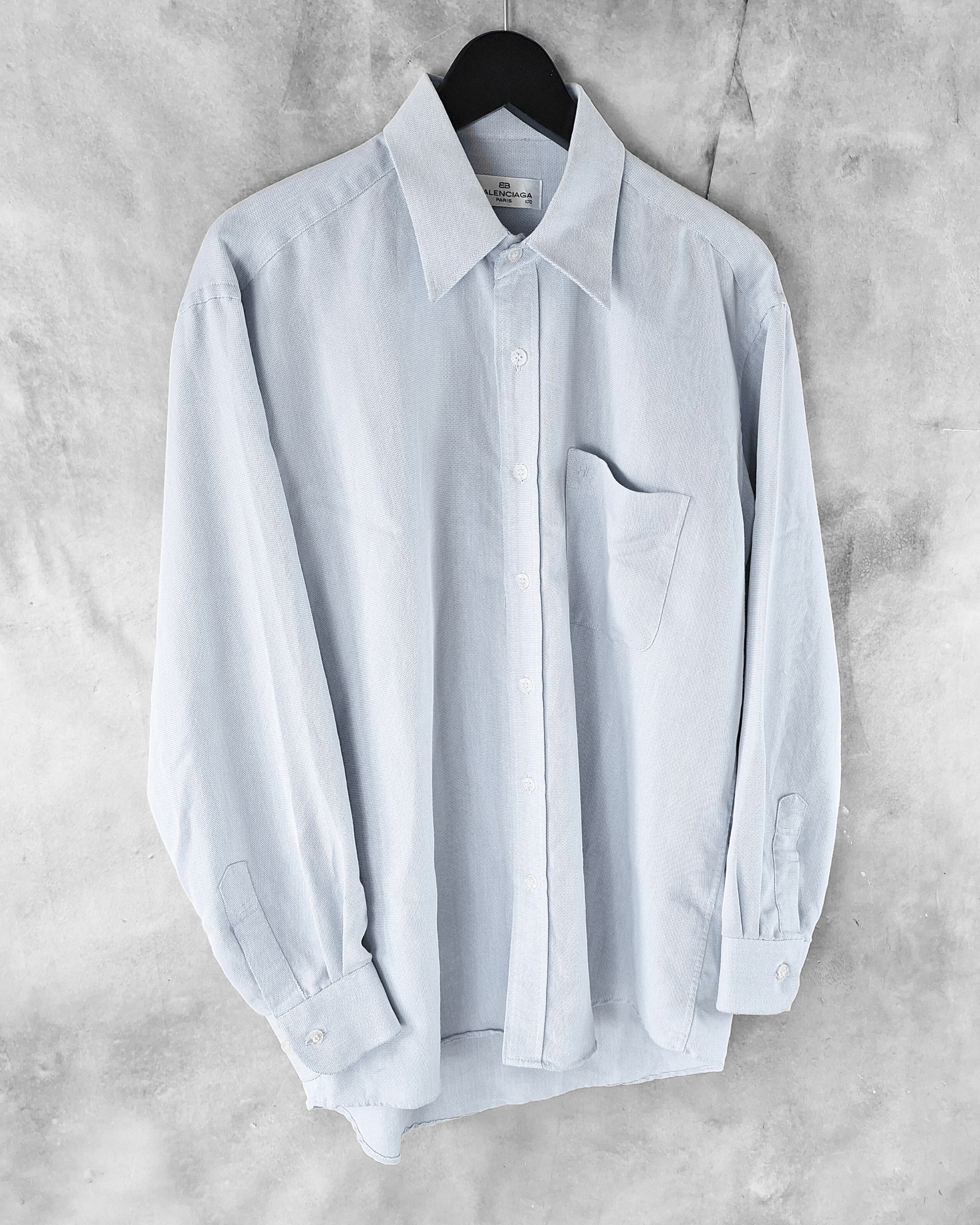 Balenciaga Vintage Balenciaga Shirt Size US L / EU 52-54 / 3 - 4 Thumbnail