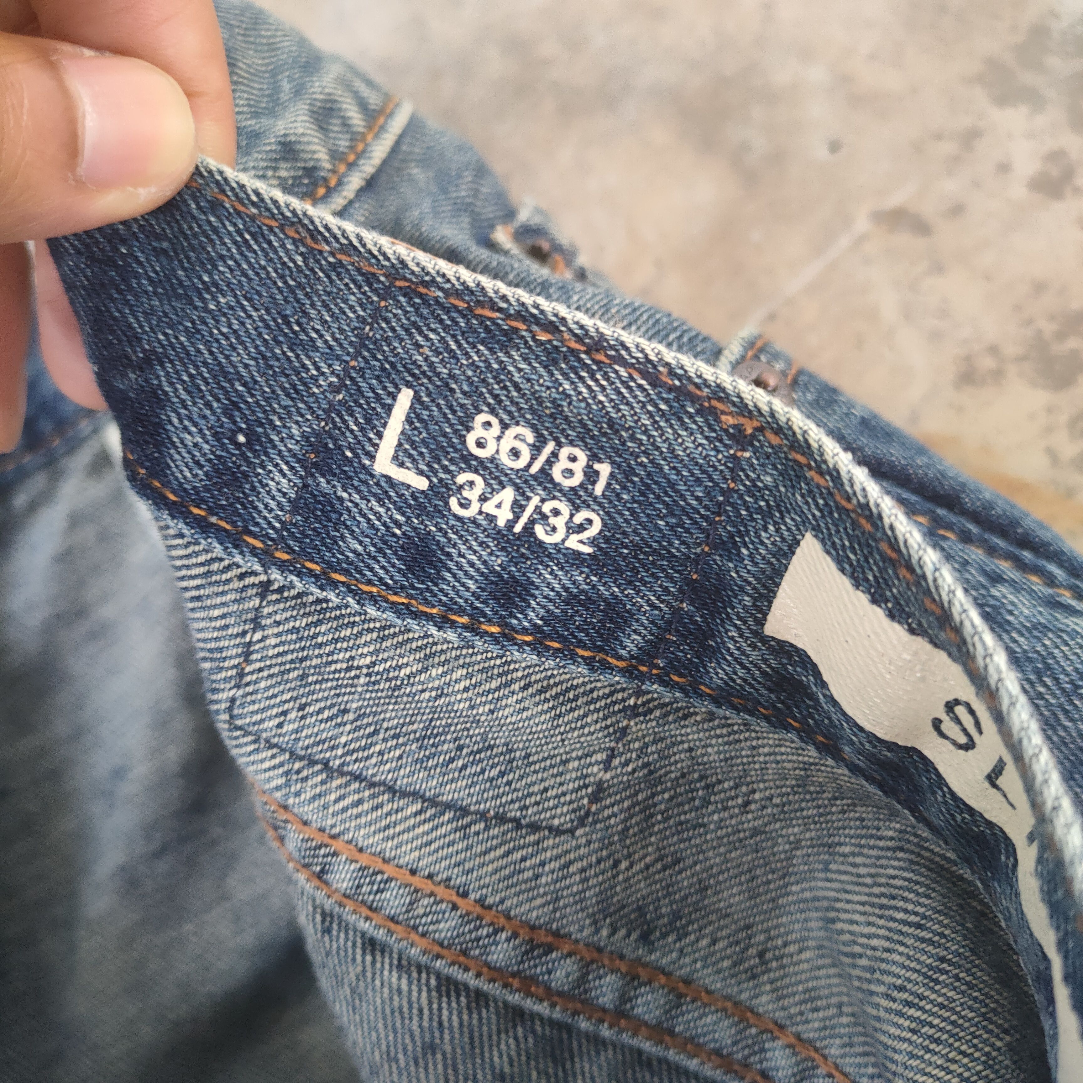 Gap W35 VINTAGE GAP FADED DISTRESSED JEAN DENIM PANTS Size US 35 - 12 Thumbnail