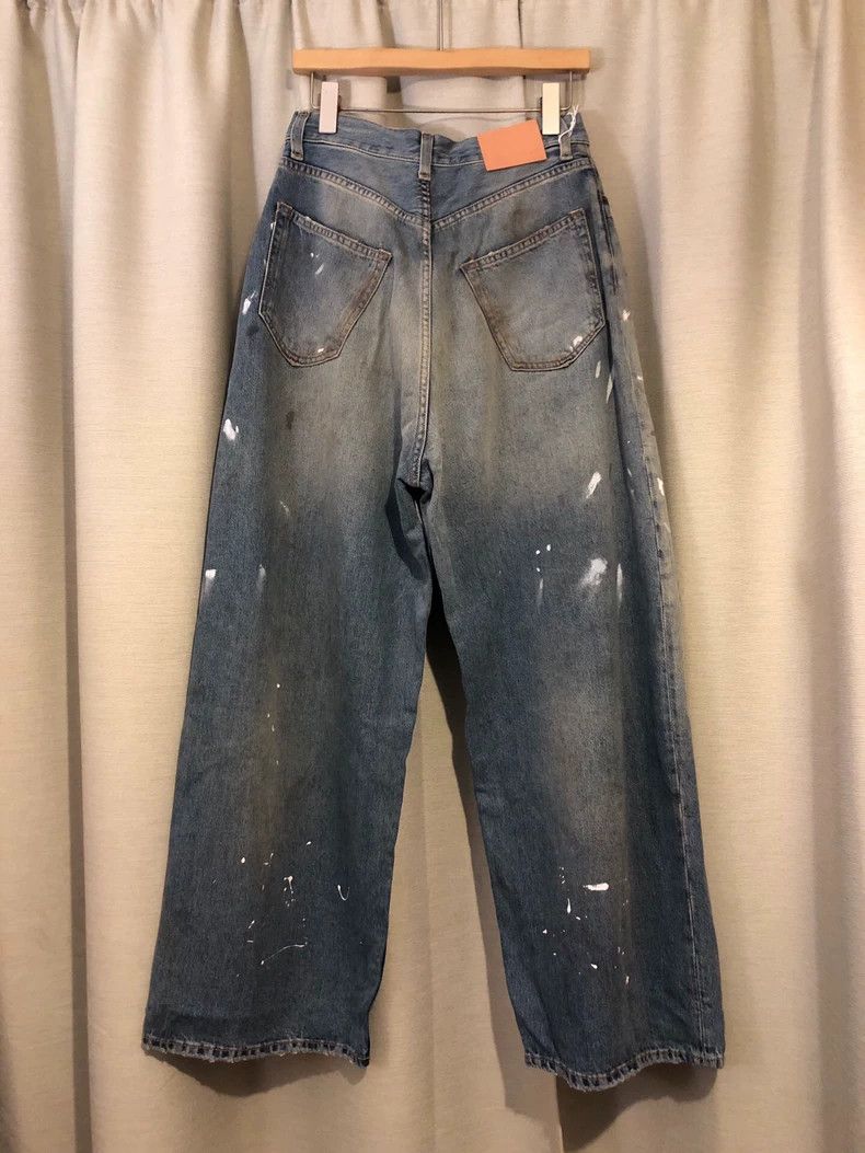 Acne Studios acne studiosPaint-printed jeans 2503-Nextarrow Size US 34 / EU 50 - 2 Thumbnail