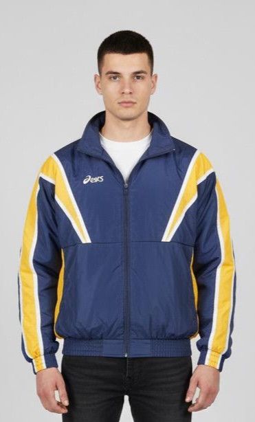 Asics Vintage 90s Asics Light Sportwear Jacket Size US L / EU 52-54 / 3 - 1 Thumbnail