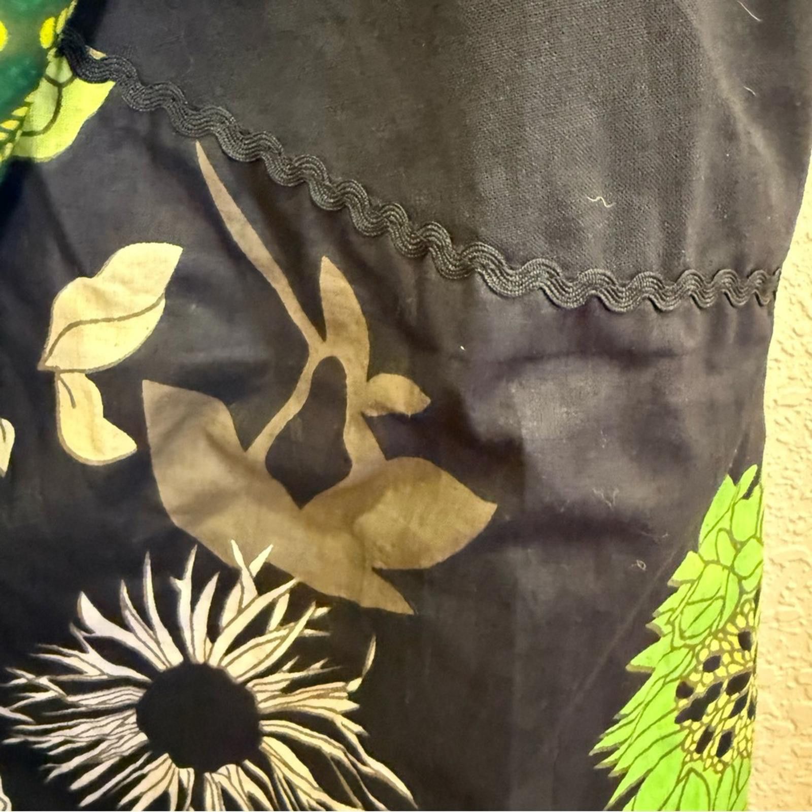 Other Reversible Narmada Green and Black Women's Skirt sz M Size 32" / US 10 / IT 46 - 9 Thumbnail