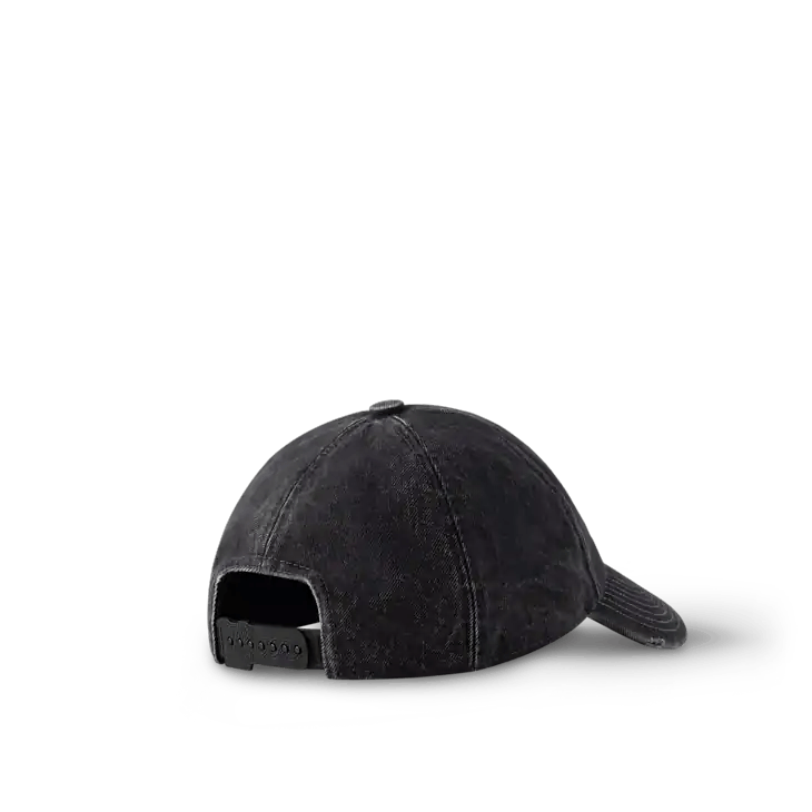 Louis Vuitton LV Denim Washed Cap Medium Size ONE SIZE - 4 Thumbnail
