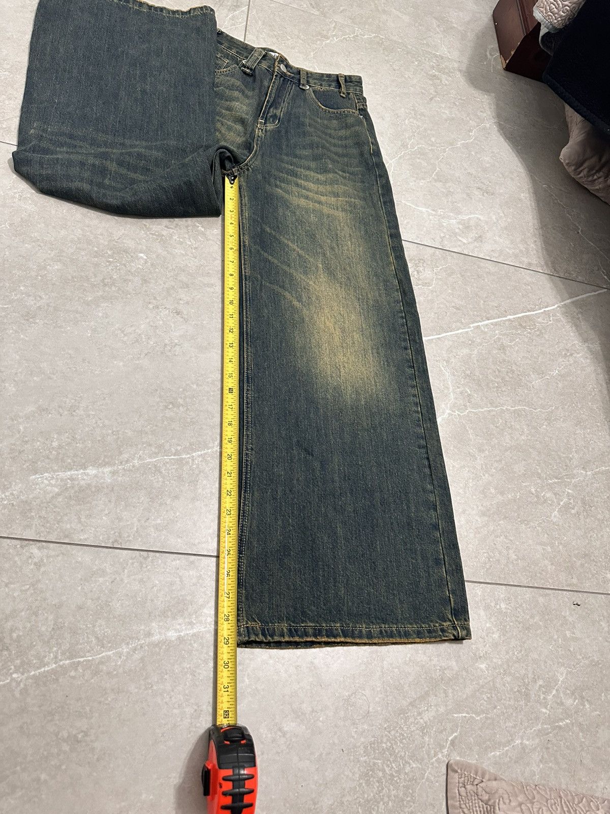 Other Baggy Sun Bleached Jeans Size US 28 / EU 44 - 4 Thumbnail