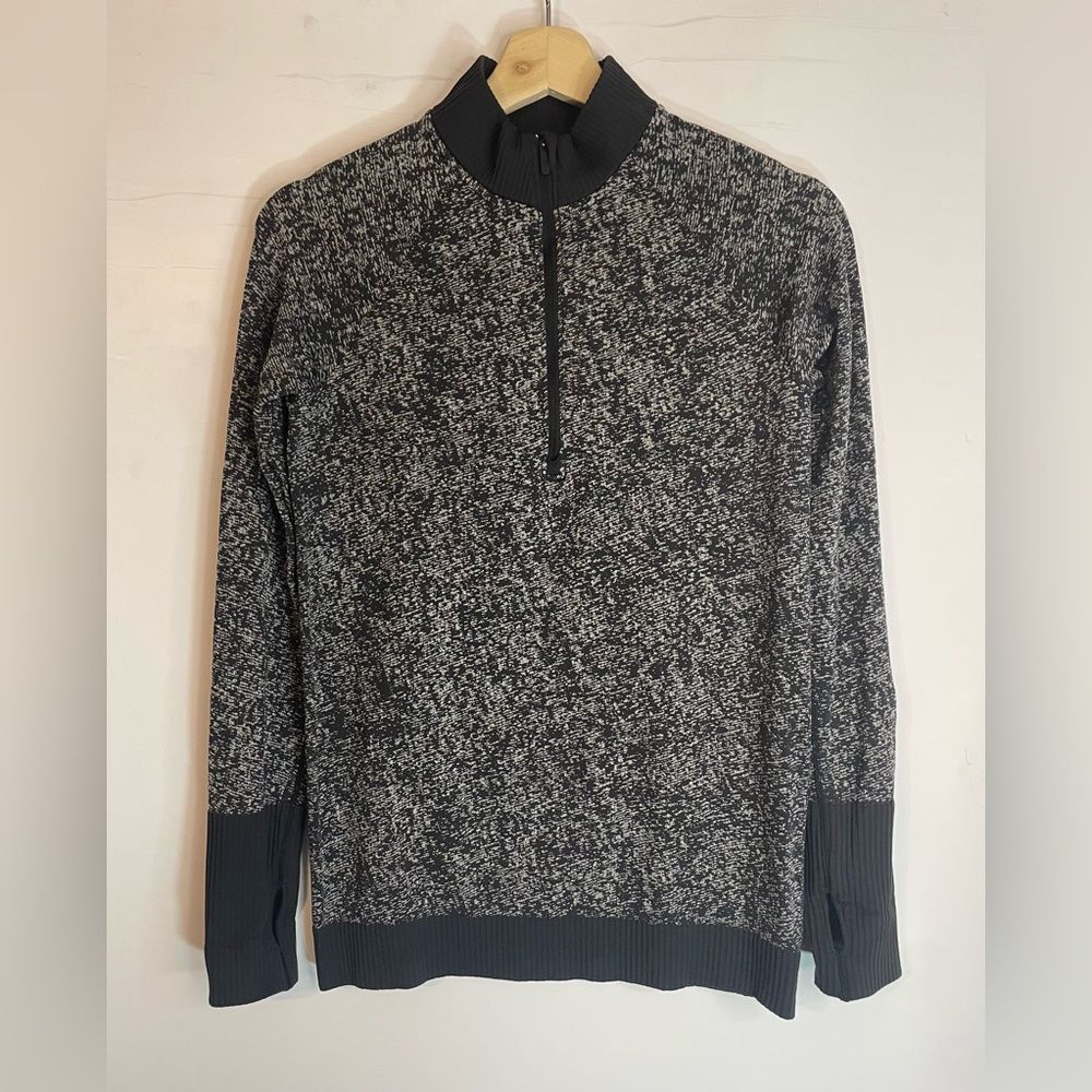 Lululemon Lululemon Athletica Heathered Grey Pullover Sweatshirt Size Size M / US 6-8 / IT 42-44 - 1 Thumbnail