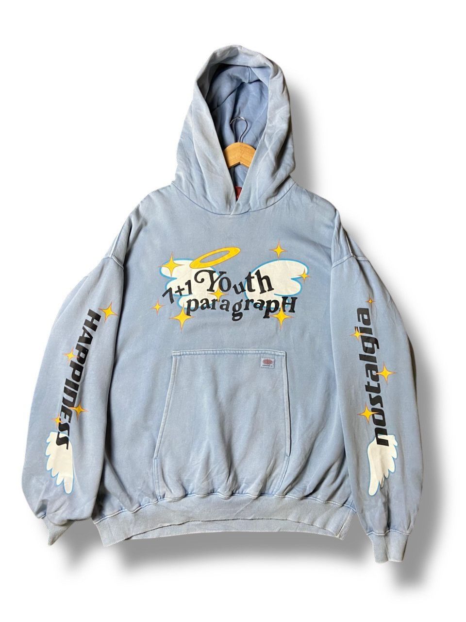 Japanese Brand × Vintage PARAGRAPH Angel Wings Dying Pullover Hoodies (129) Size US L / EU 52-54 / 3 - 1 Thumbnail