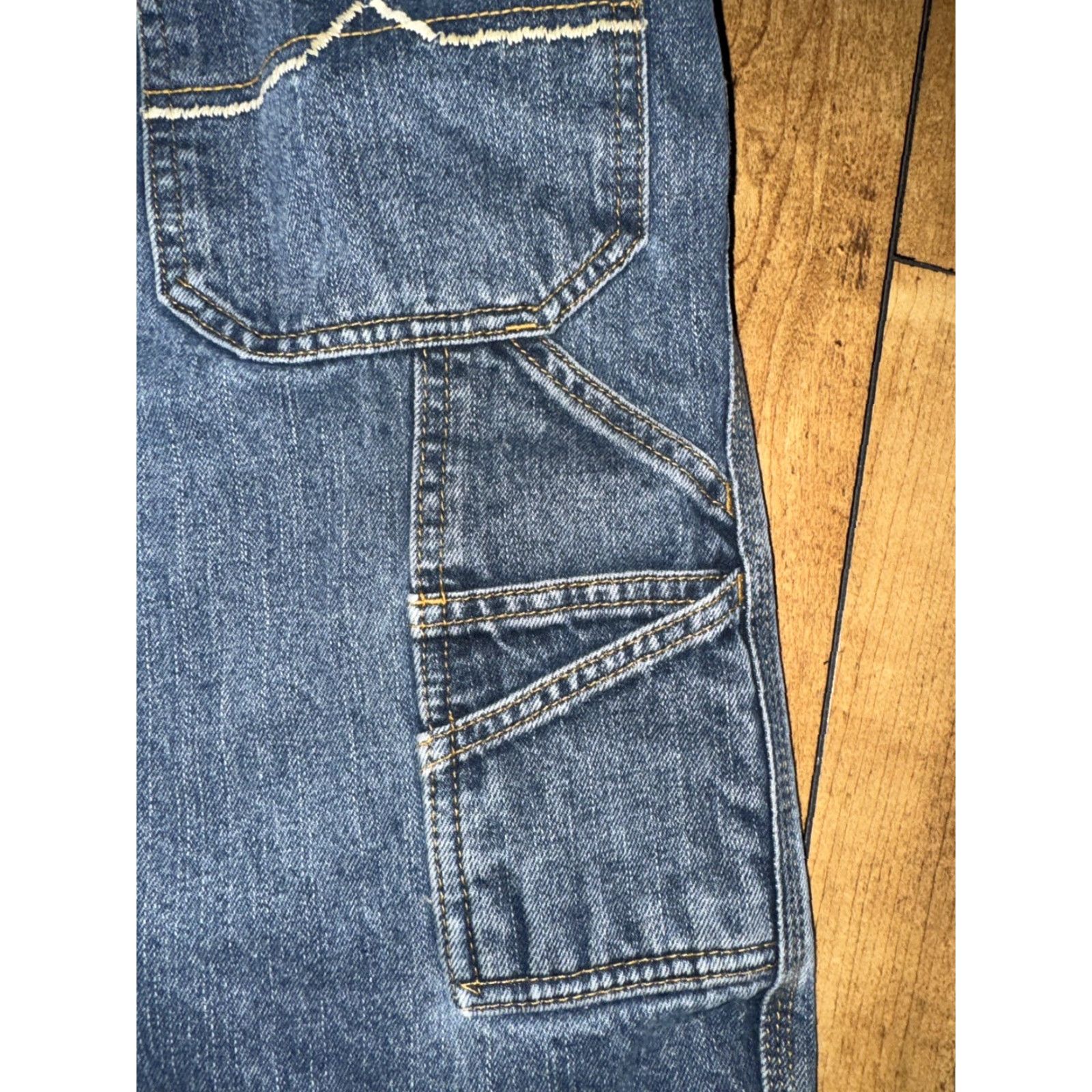 Vintage VINTAGE Urban Up Denim Shorts Jorts 16R 24in Waist Womens Blue 24in Inseam 24in Regular Size 16 Size 42" / US 20 - 3 Thumbnail