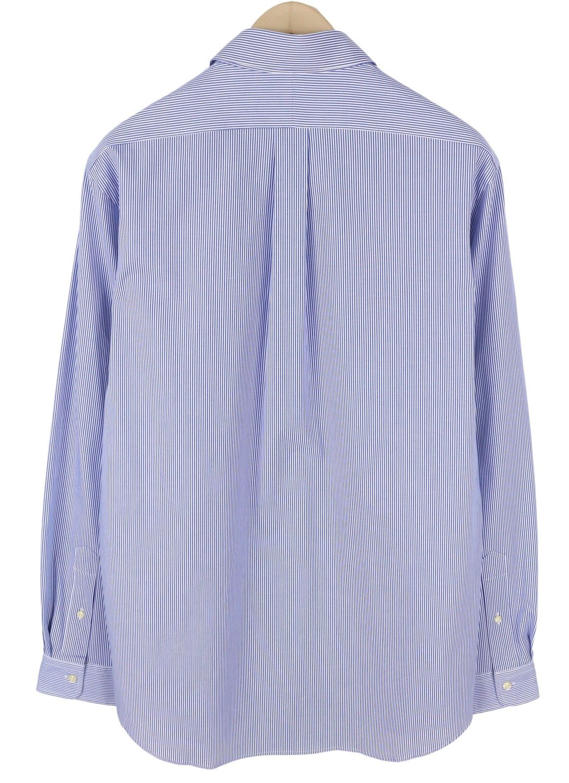 Ralph Lauren CORE REPLEN L Blue Striped Custom Fit Button-Up 87012 Size US L / EU 52-54 / 3 - 2 Thumbnail