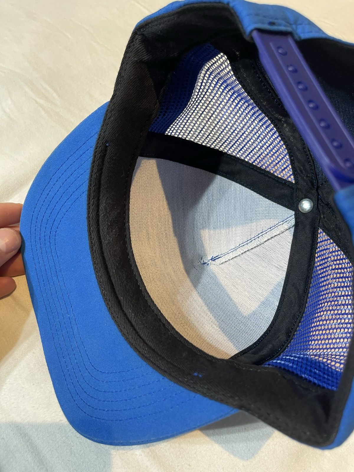 Supreme Supreme Blue Arc Logo Mesh SnapBack Size ONE SIZE - 12 Thumbnail