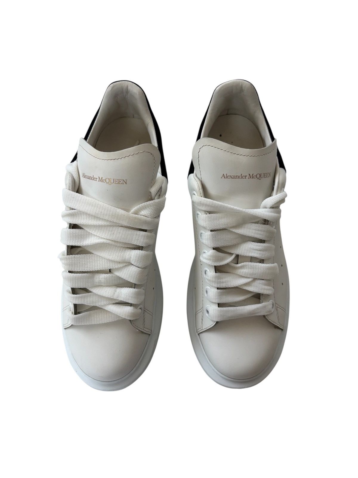 Alexander McQueen Alexander McQueen Oversize leather sneakers Size US 9 / IT 39 - 4 Thumbnail
