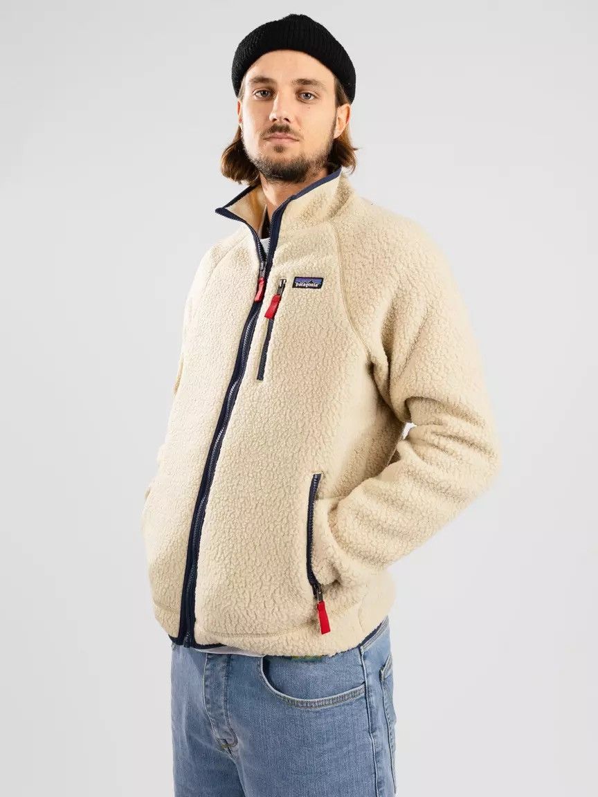 Patagonia Men`s PATAGONIA SHERPA RETRO X PILE FLEECE JACKET SIZE S-M Size US S / EU 44-46 / 1 - 2 Thumbnail