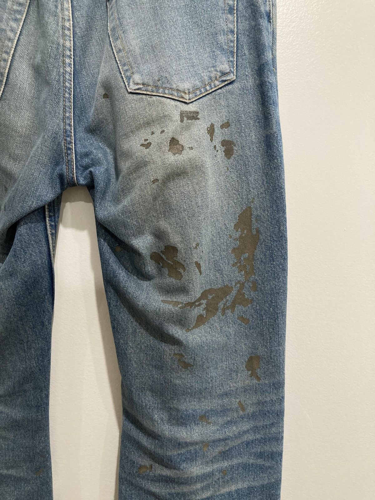 Helmut Lang Gold painter Size US 31 - 3 Thumbnail