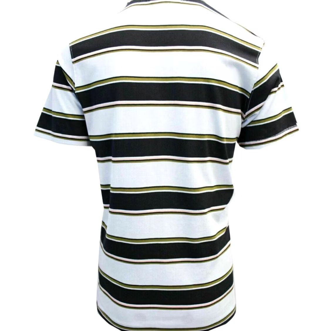 Volcom Volcom Men's Pale Blue Laney Crew T-Shirt S06 Striped Short Sleeve Logo Vintage: No Size US S / EU 44-46 / 1 - 3 Thumbnail