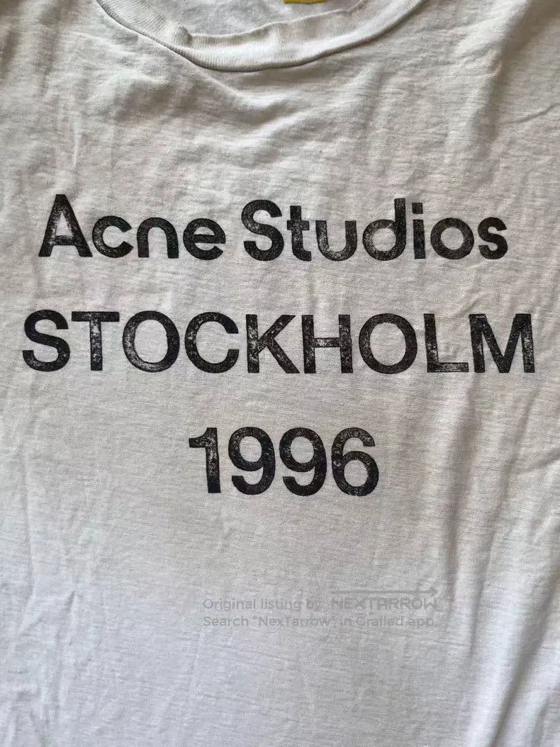Acne Studios Acne Studios 1996 Series Logo Loose Fit Retro Spray Painte Size US M / EU 48-50 / 2 - 3 Thumbnail