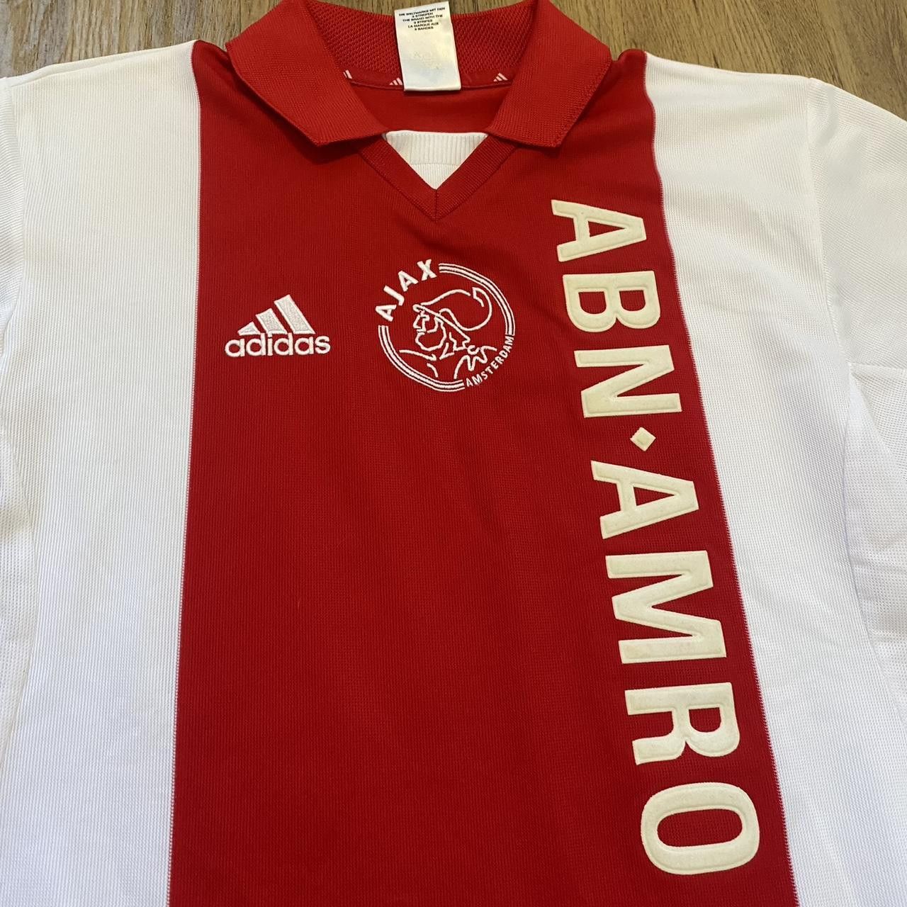 Adidas 2001-02 Machlas Ajax Amsterdam Netherland Home Size US M / EU 48-50 / 2 - 4 Thumbnail