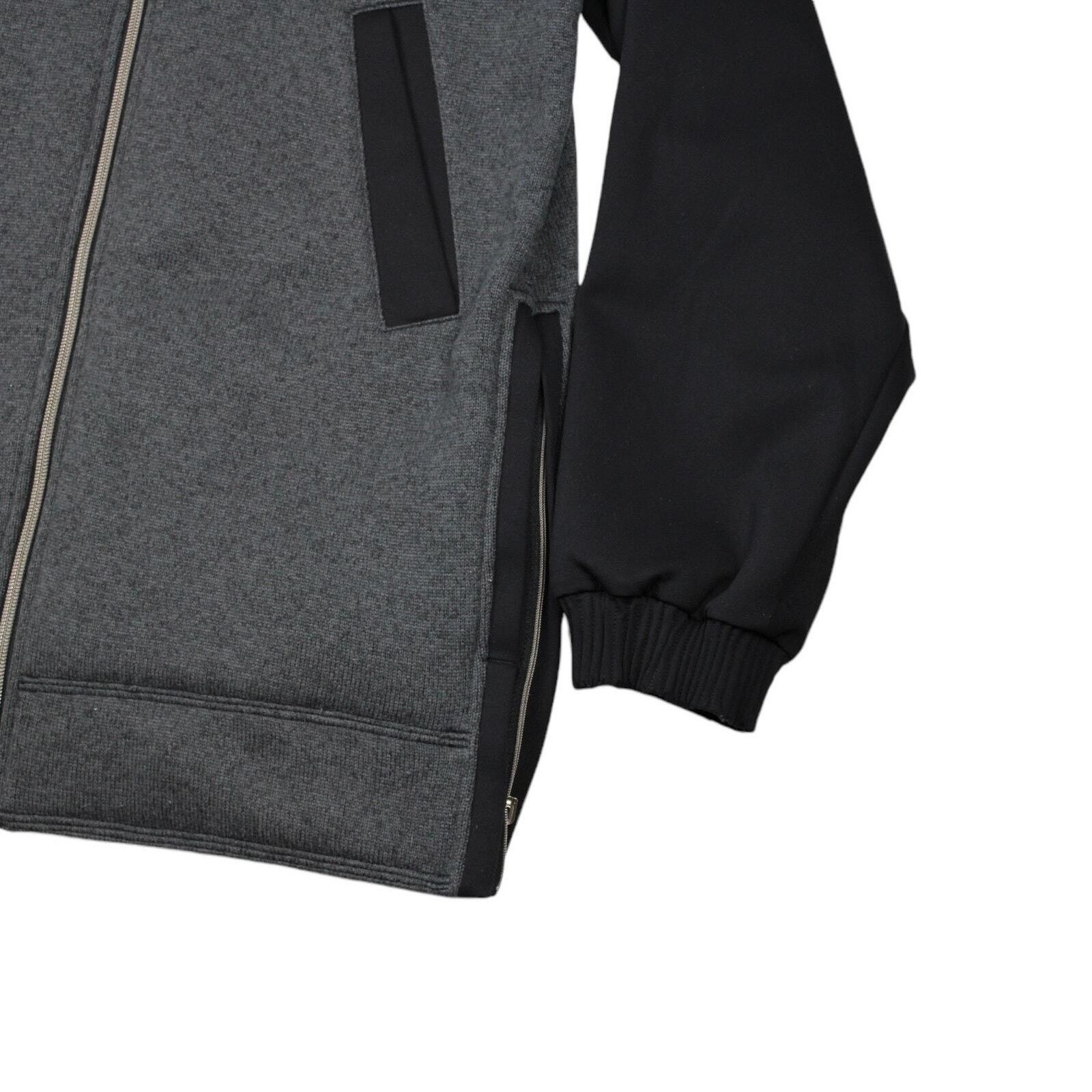 Lululemon LuluLemon Full Zip Up Bomber Jacket Gray/Black - Size Large Size US L / EU 52-54 / 3 - 8 Thumbnail
