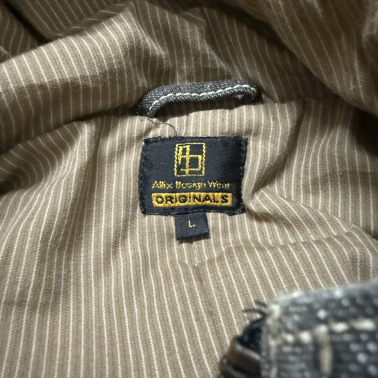 If Six Was Nine Allix Design Fireman Hoodie Denim Jacket Japanese Brand Size US L / EU 52-54 / 3 - 11 Thumbnail